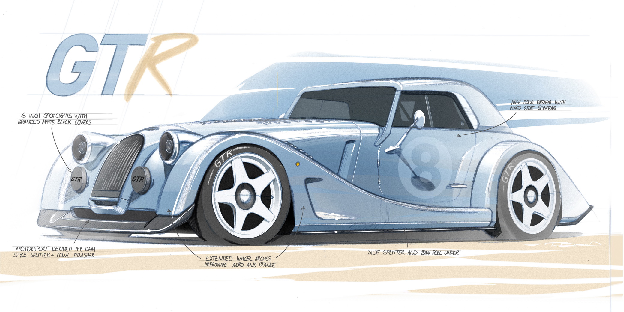 Morgan Reviving Plus 8 With New Racing-Inspired GTR Limited To A Handful Of Units