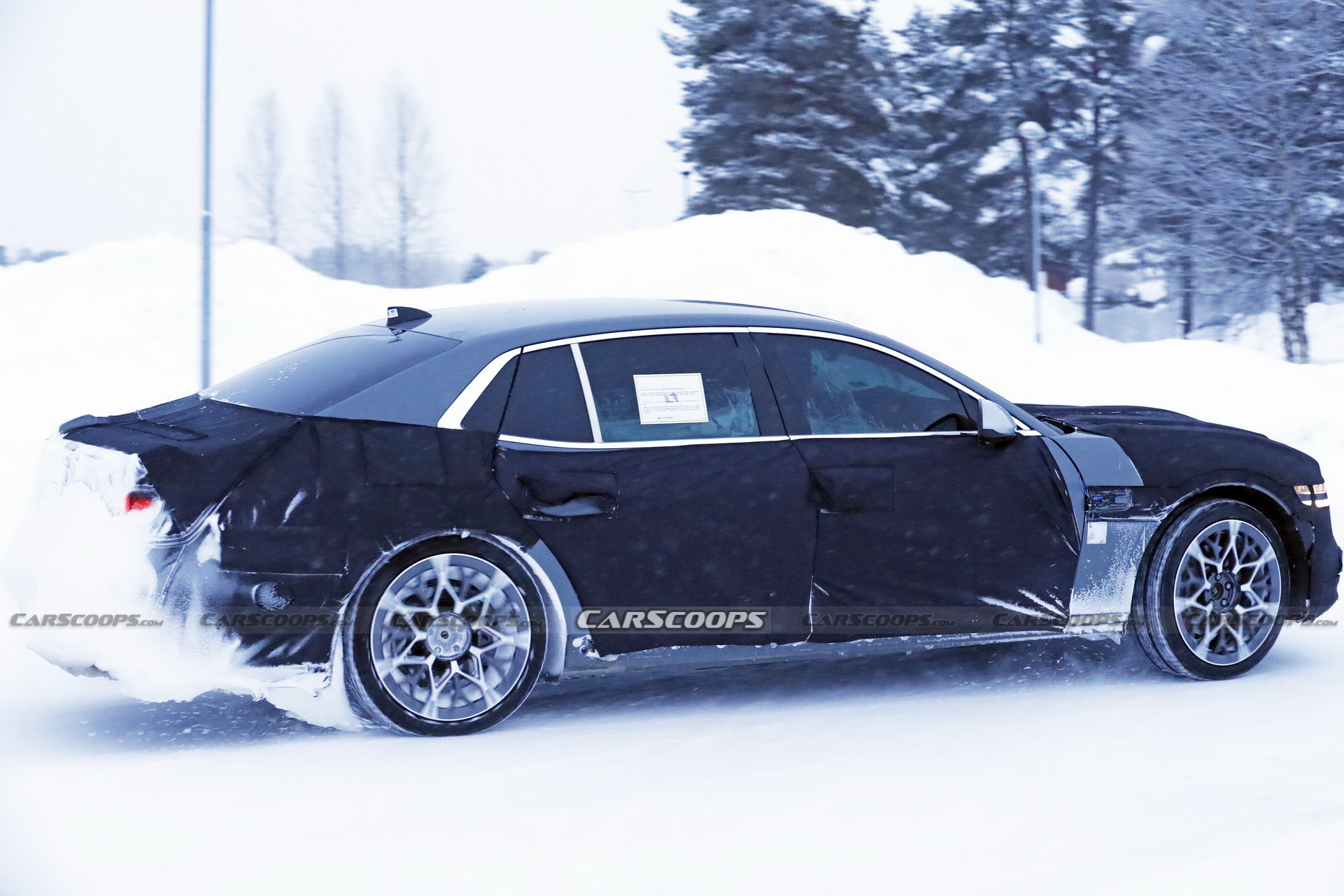 Genesis Spied Testing All-New 2023 G90 Flagship Sedan, Korea’s Plush Alternative To The S-Class