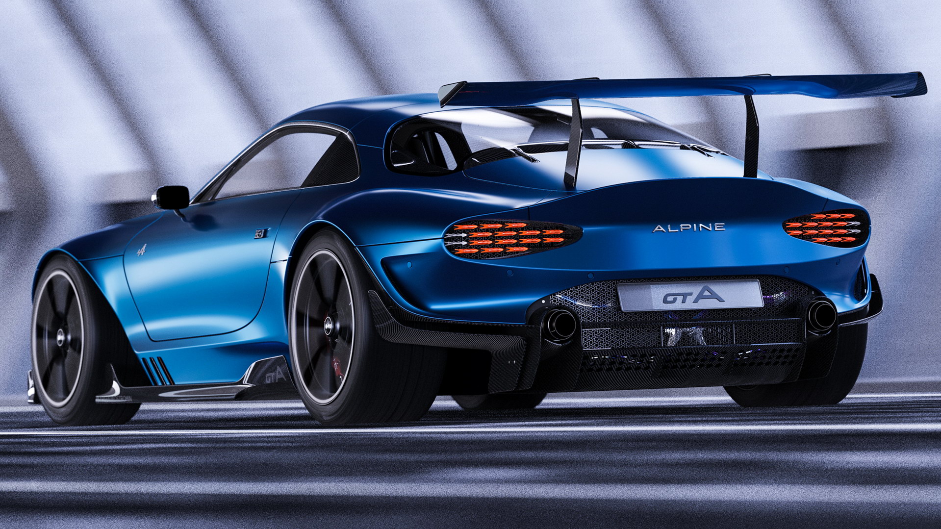 Forget Robinhood, Invest In This Fantastic Alpine GTA Study By Ex Renault, VW And Genesis Designer