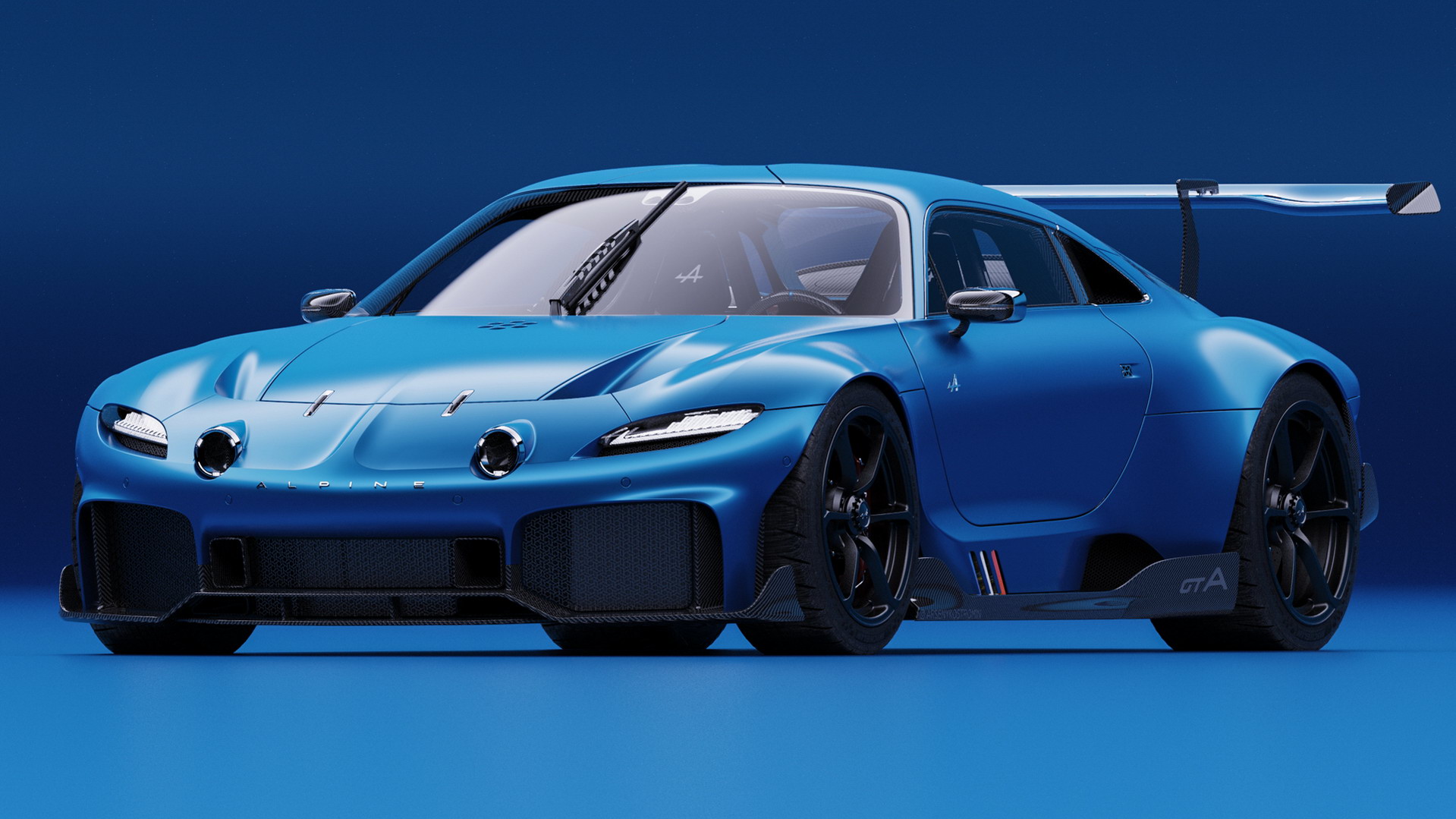 Forget Robinhood, Invest In This Fantastic Alpine GTA Study By Ex Renault, VW And Genesis Designer