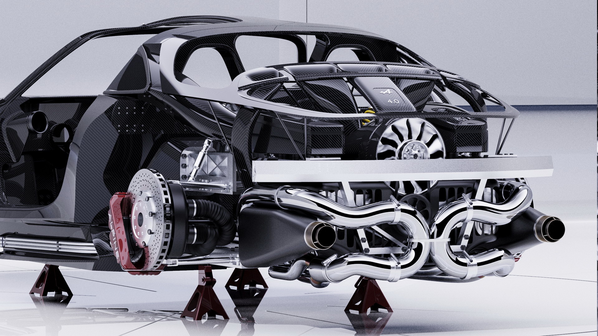 Forget Robinhood, Invest In This Fantastic Alpine GTA Study By Ex Renault, VW And Genesis Designer