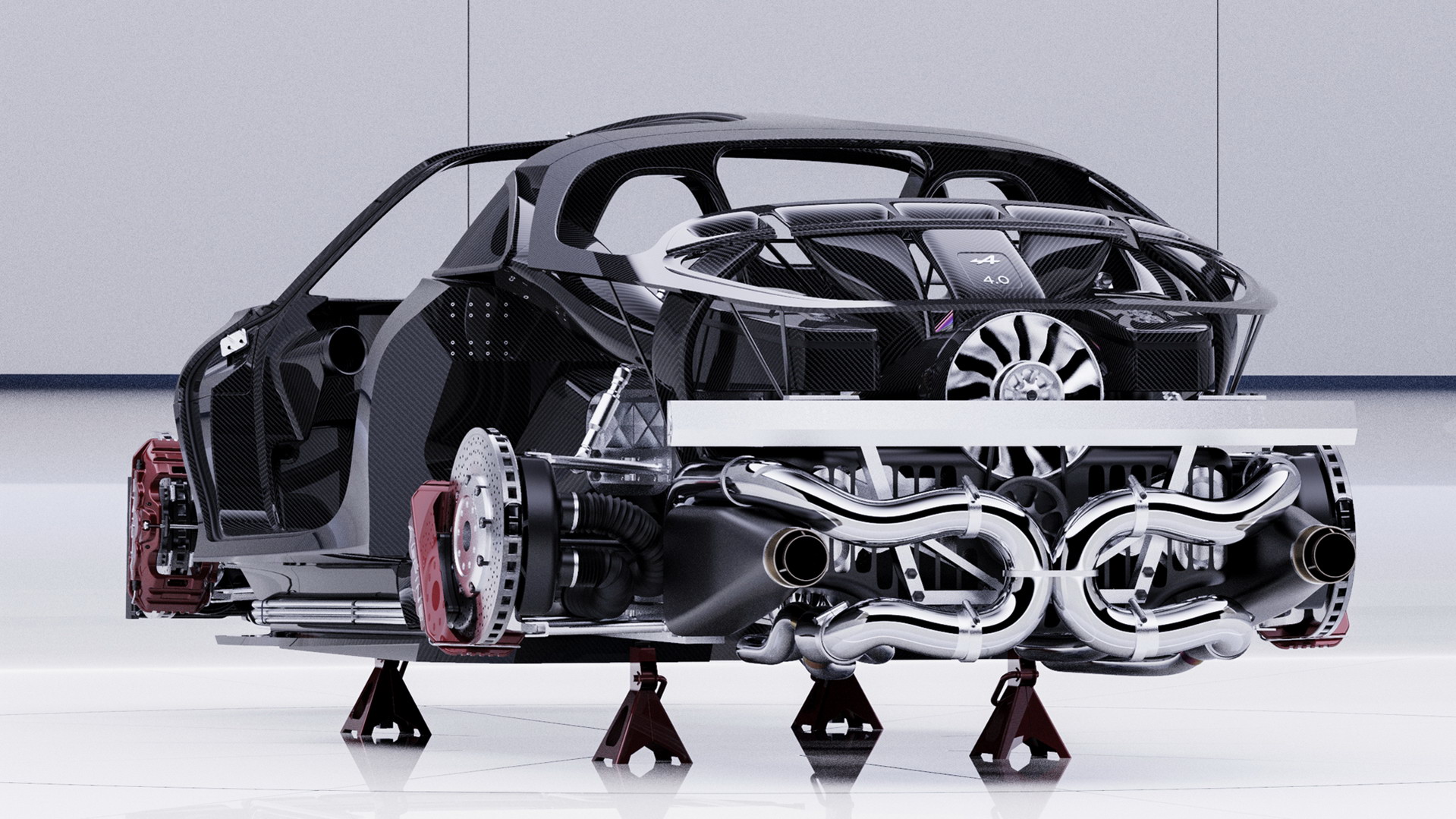 Forget Robinhood, Invest In This Fantastic Alpine GTA Study By Ex Renault, VW And Genesis Designer