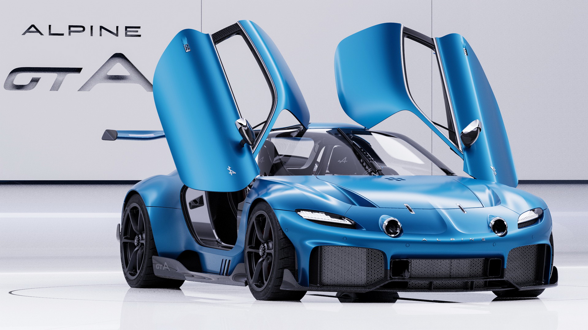 Forget Robinhood, Invest In This Fantastic Alpine GTA Study By Ex Renault, VW And Genesis Designer