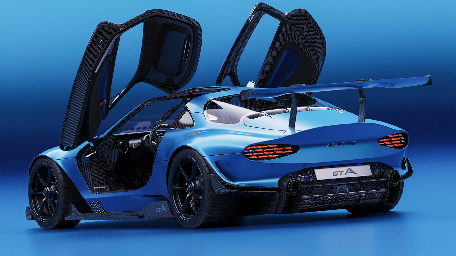 Forget Robinhood, Invest In This Fantastic Alpine GTA Study By Ex Renault, VW And Genesis Designer