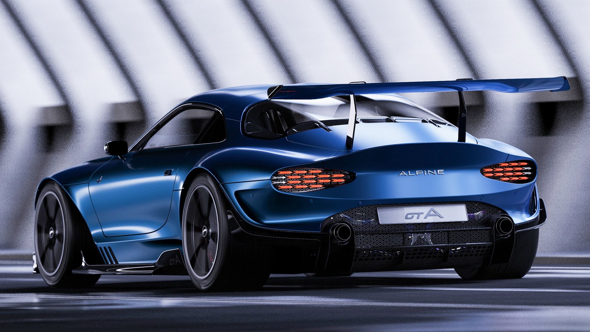 Forget Robinhood, Invest In This Fantastic Alpine GTA Study By Ex Renault, VW And Genesis Designer