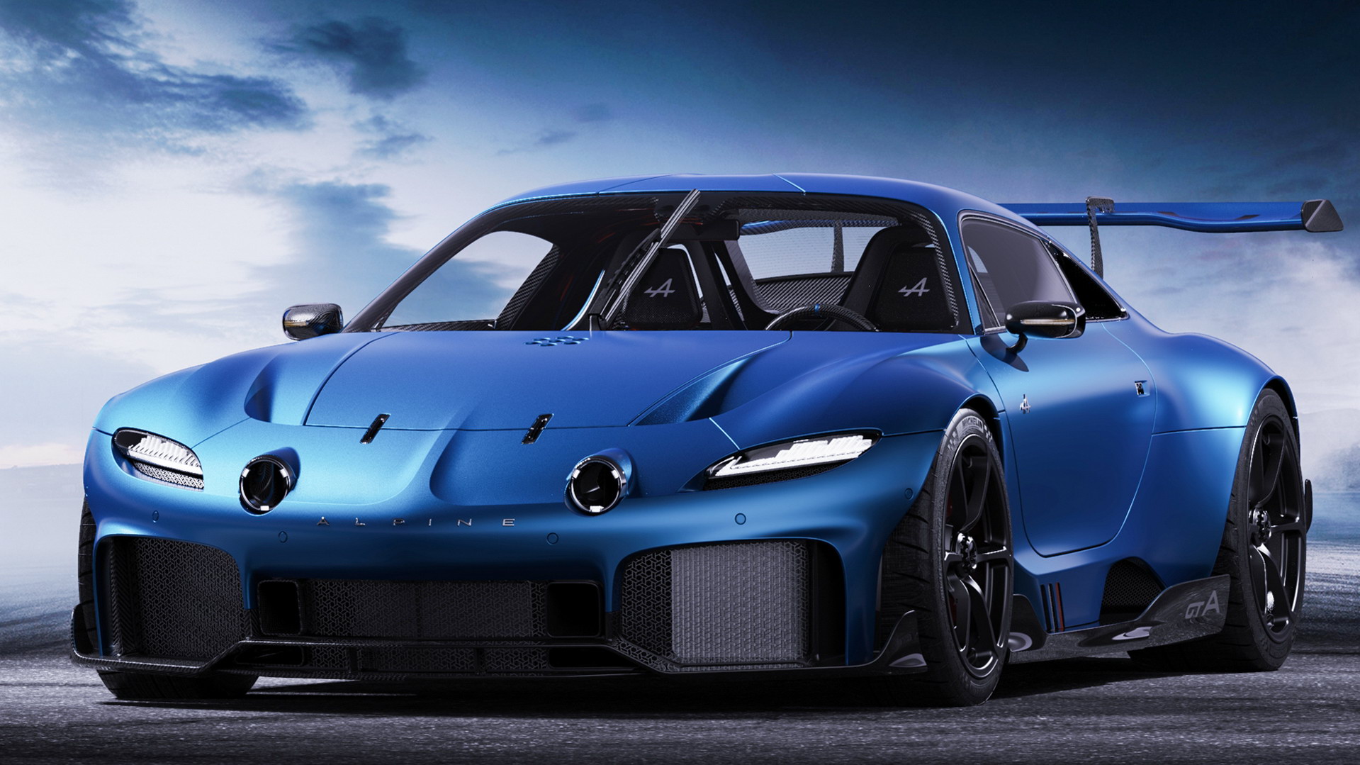 Forget Robinhood, Invest In This Fantastic Alpine GTA Study By Ex Renault, VW And Genesis Designer