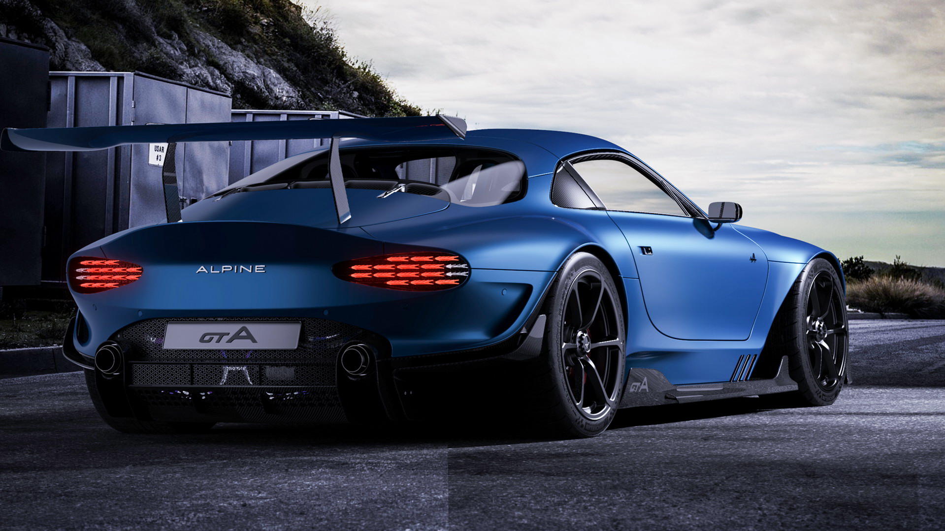 Forget Robinhood, Invest In This Fantastic Alpine GTA Study By Ex Renault, VW And Genesis Designer