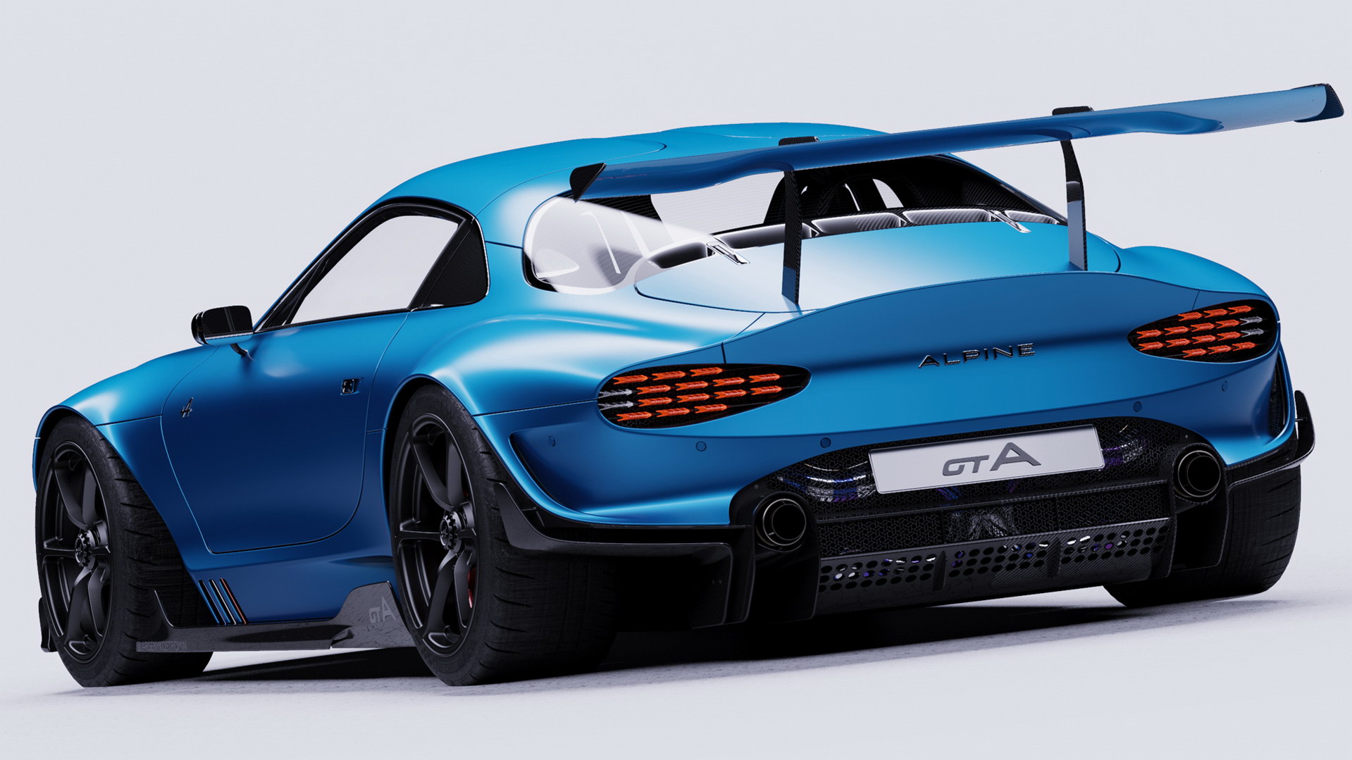 Forget Robinhood, Invest In This Fantastic Alpine GTA Study By Ex Renault, VW And Genesis Designer