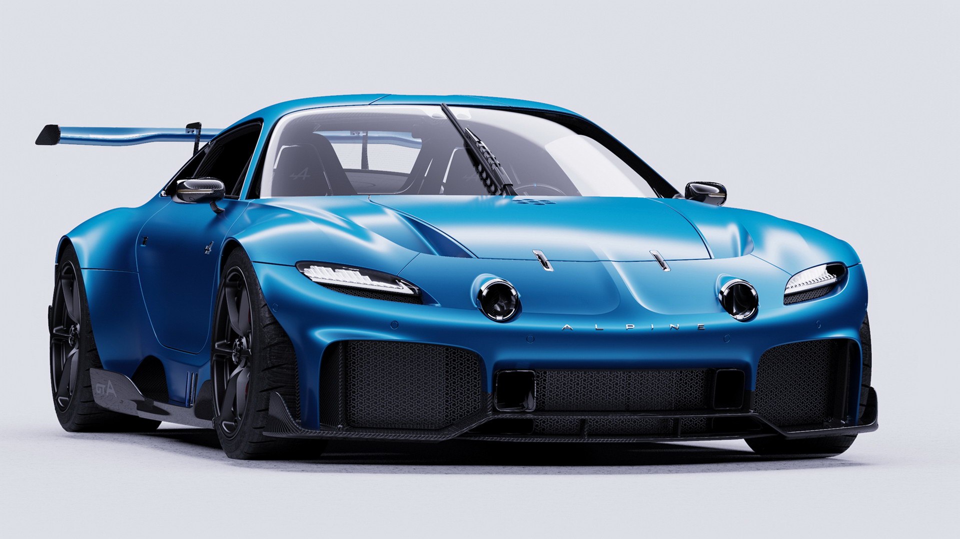 Forget Robinhood, Invest In This Fantastic Alpine GTA Study By Ex Renault, VW And Genesis Designer