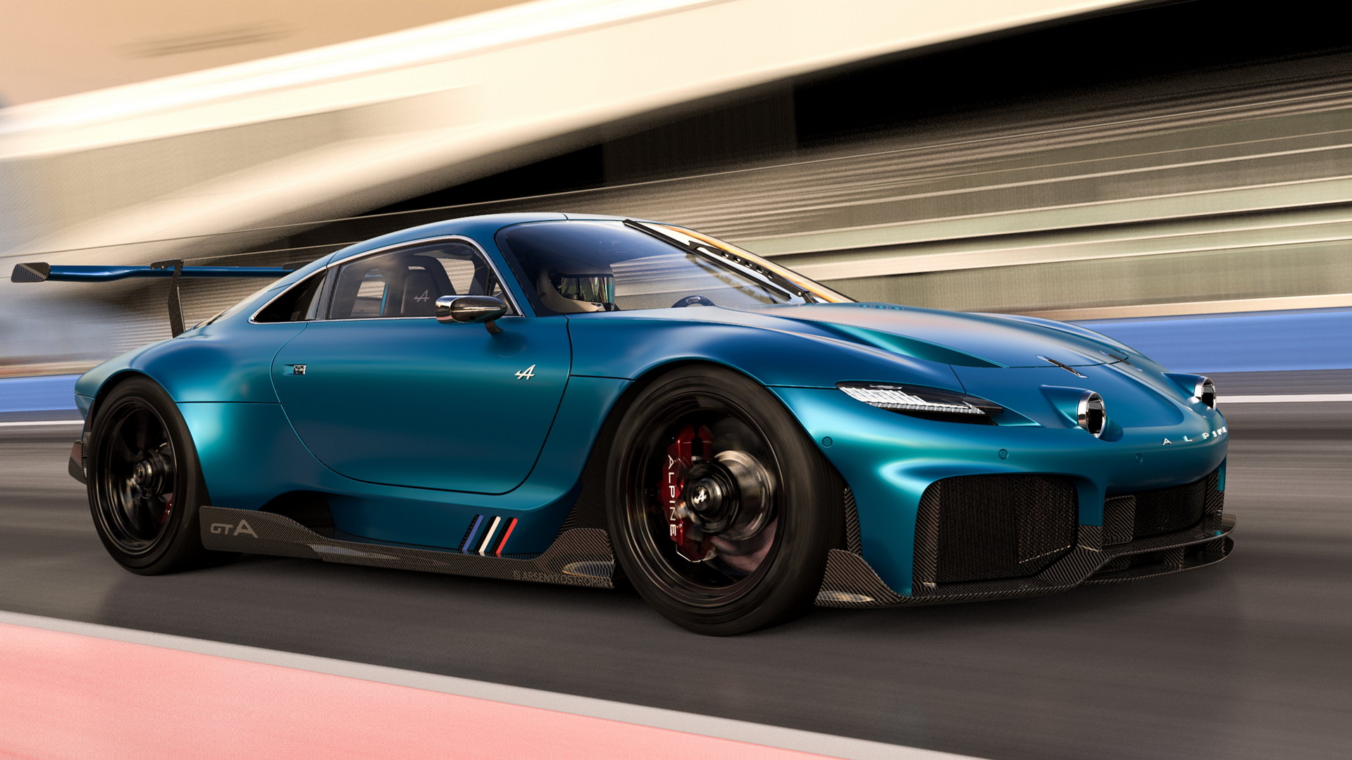 Forget Robinhood, Invest In This Fantastic Alpine GTA Study By Ex Renault, VW And Genesis Designer