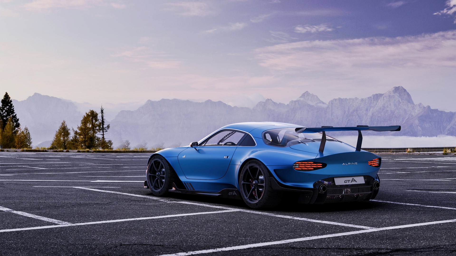 Forget Robinhood, Invest In This Fantastic Alpine GTA Study By Ex Renault, VW And Genesis Designer