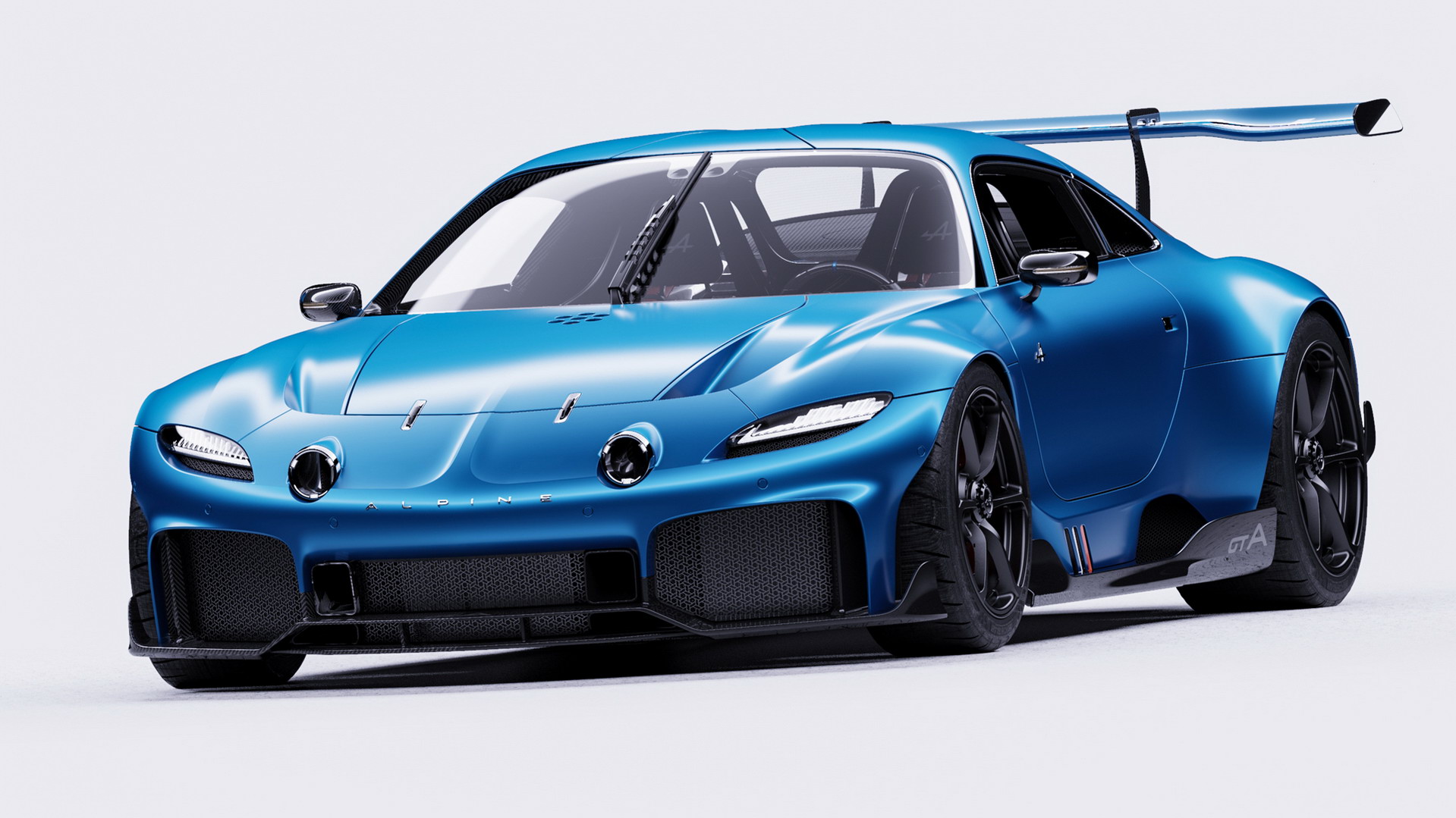 Forget Robinhood, Invest In This Fantastic Alpine GTA Study By Ex Renault, VW And Genesis Designer