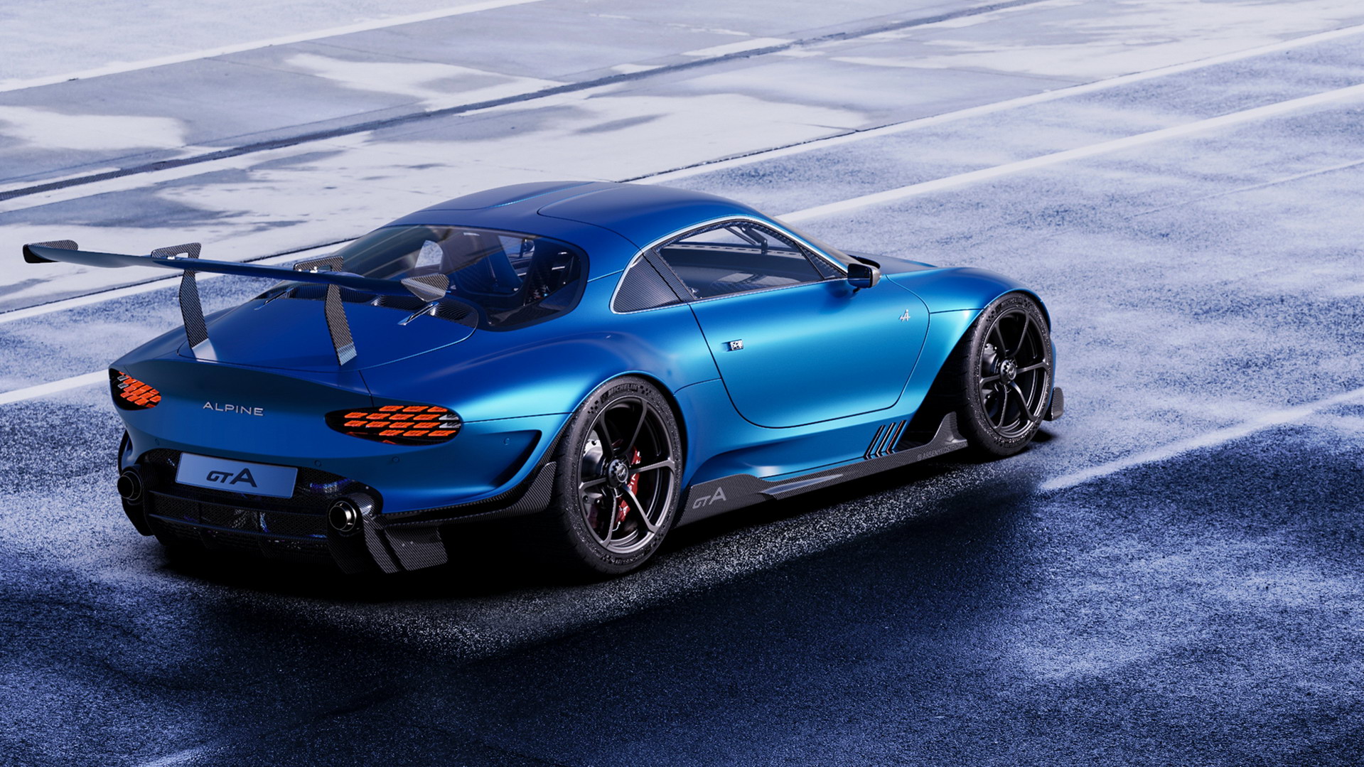 Forget Robinhood, Invest In This Fantastic Alpine GTA Study By Ex Renault, VW And Genesis Designer