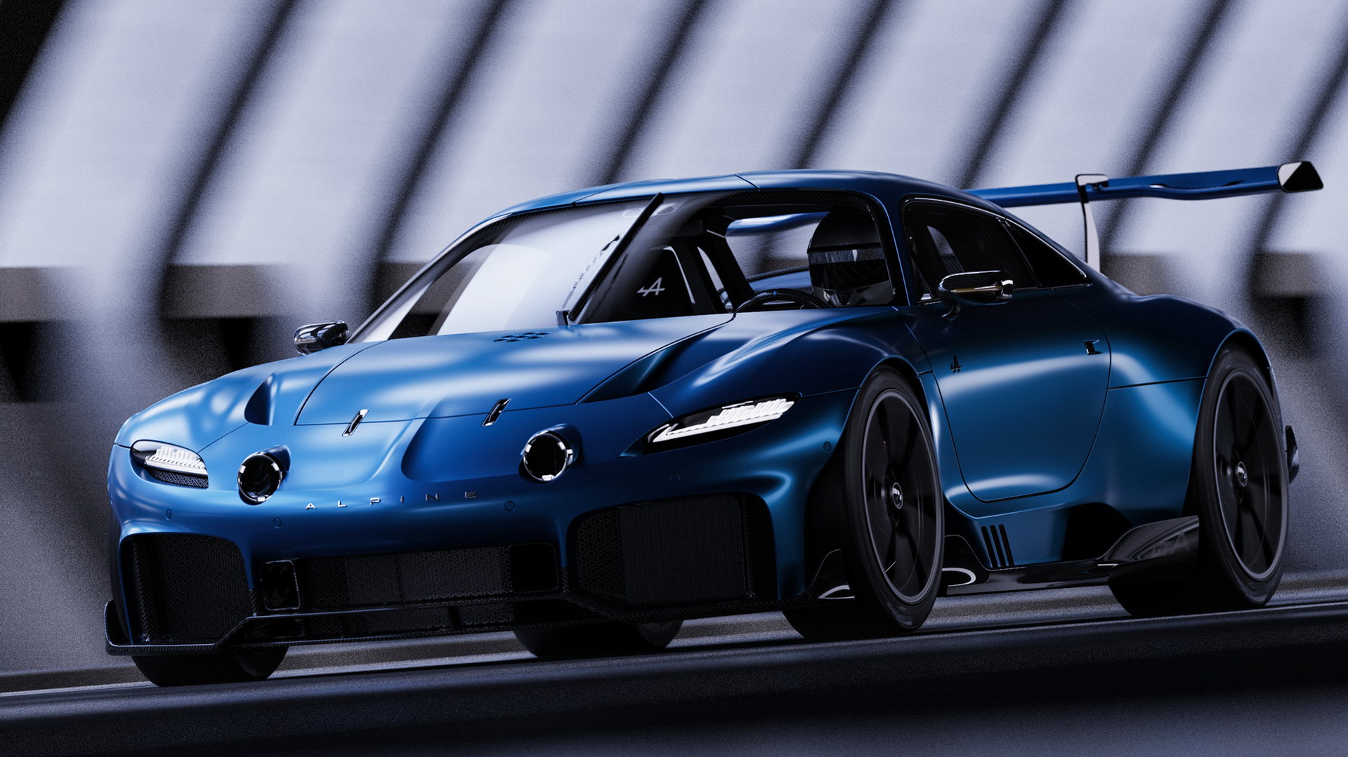 Forget Robinhood, Invest In This Fantastic Alpine GTA Study By Ex Renault, VW And Genesis Designer