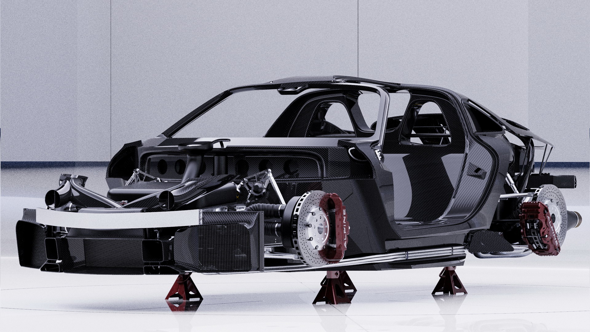 Forget Robinhood, Invest In This Fantastic Alpine GTA Study By Ex Renault, VW And Genesis Designer