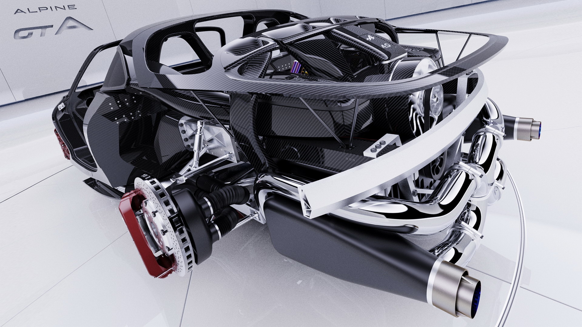 Forget Robinhood, Invest In This Fantastic Alpine GTA Study By Ex Renault, VW And Genesis Designer