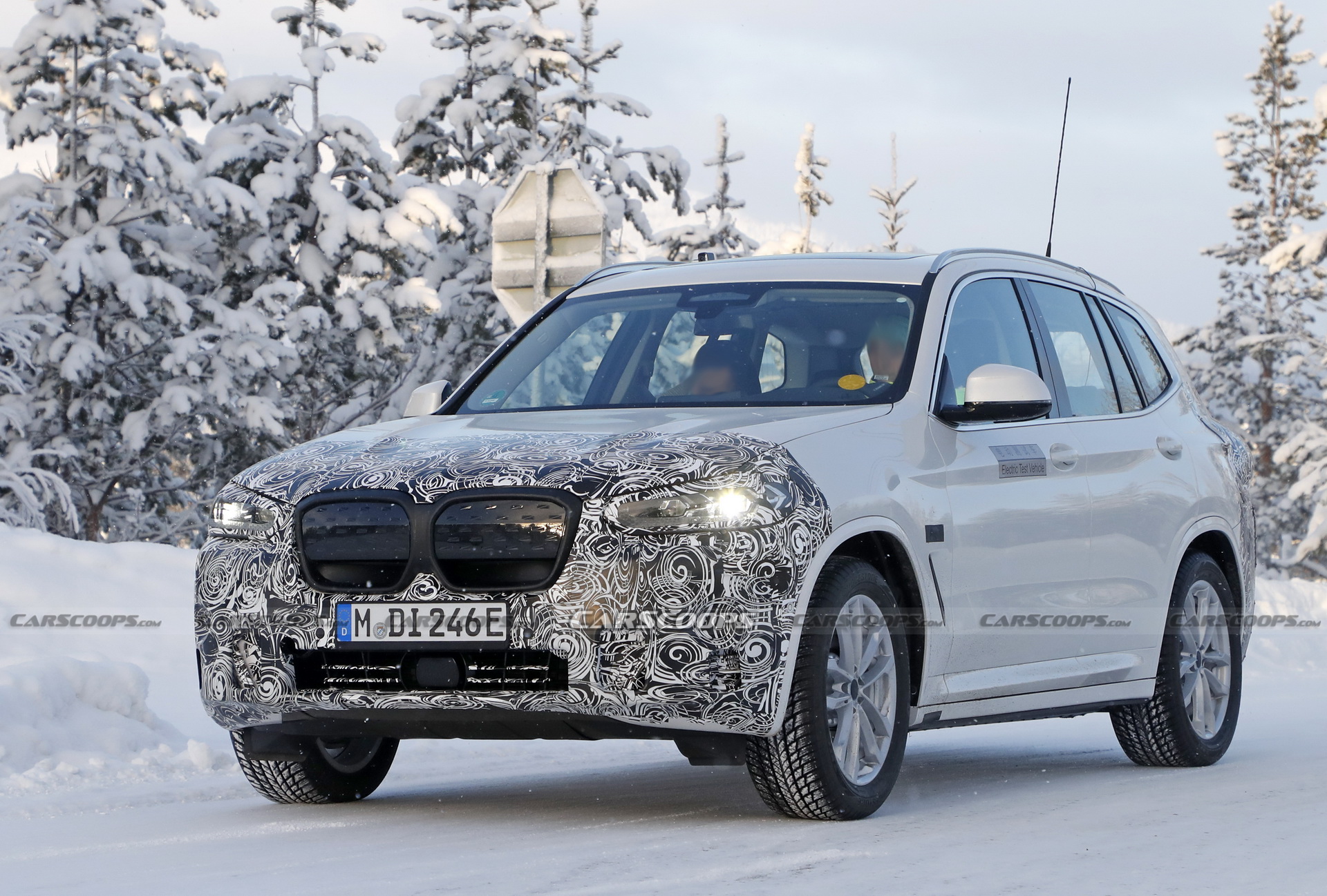 BMW Is Already Working On A Facelift For The 2022 iX3 EV