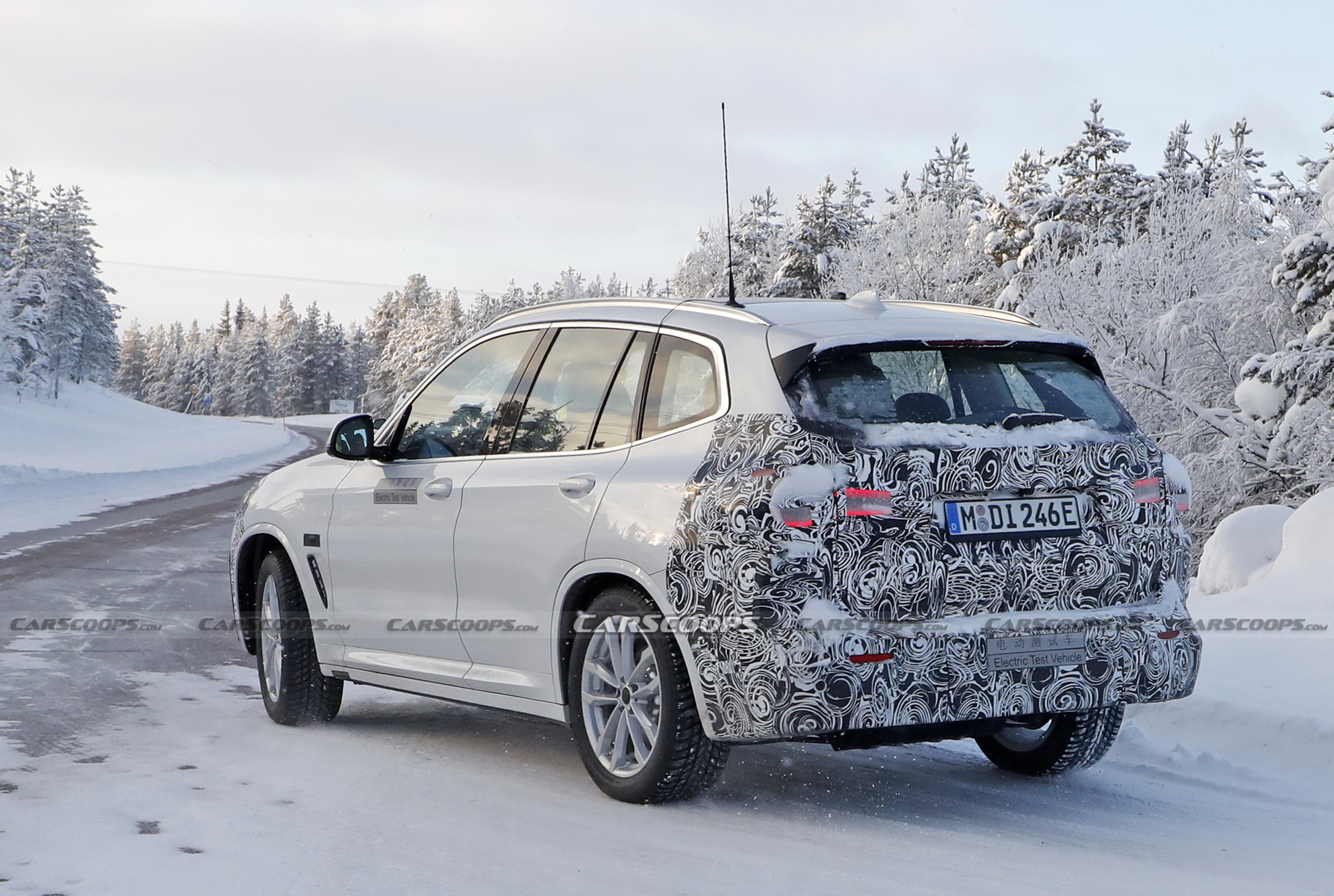 BMW Is Already Working On A Facelift For The 2022 iX3 EV