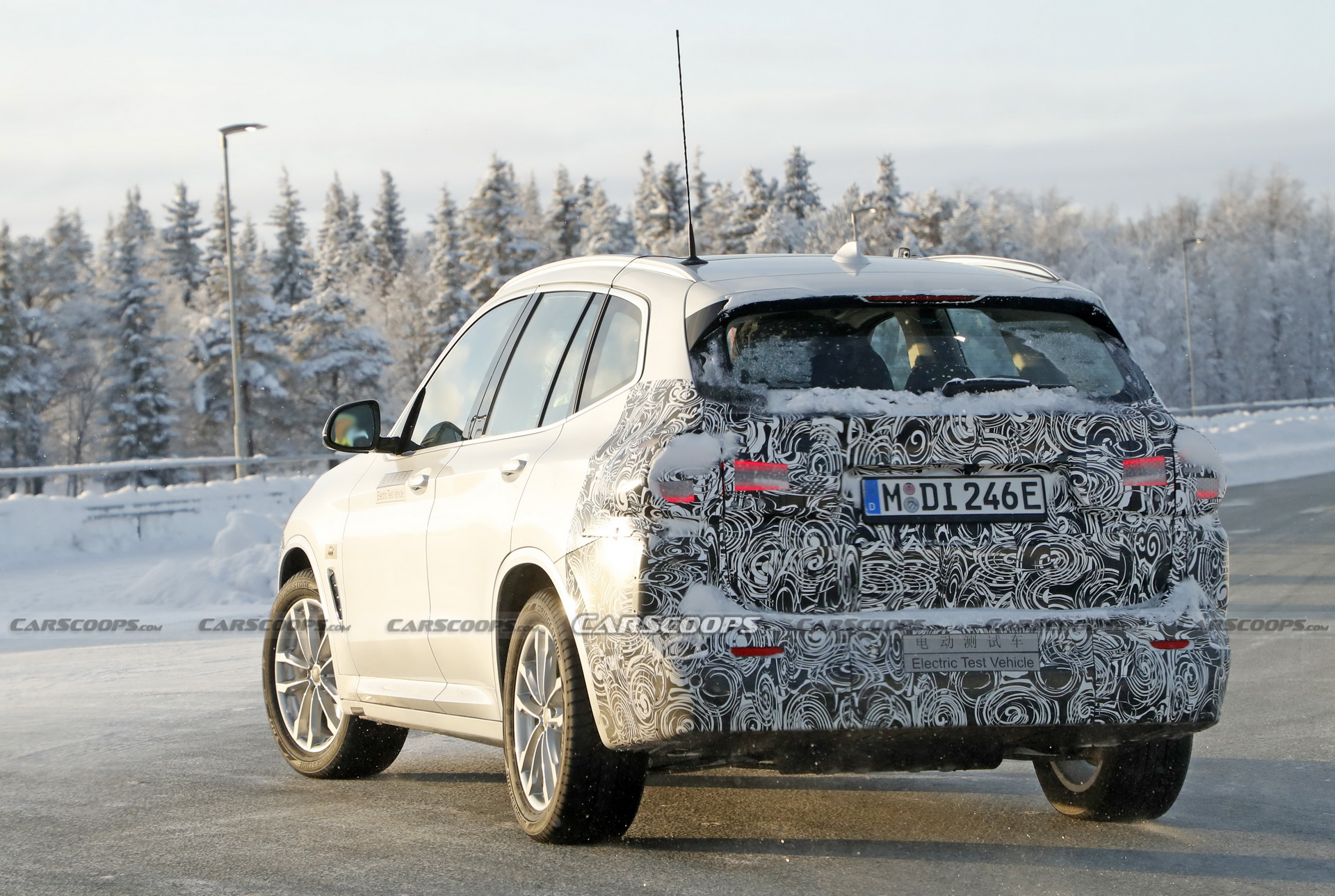 BMW Is Already Working On A Facelift For The 2022 iX3 EV