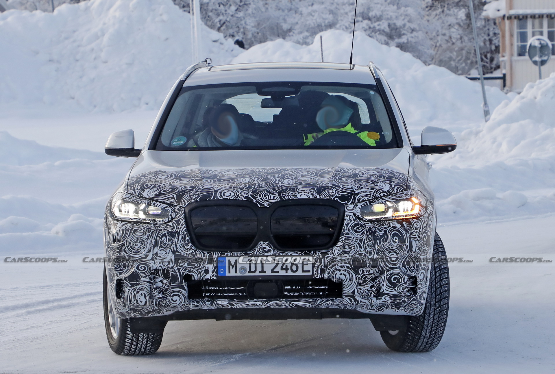 BMW Is Already Working On A Facelift For The 2022 iX3 EV