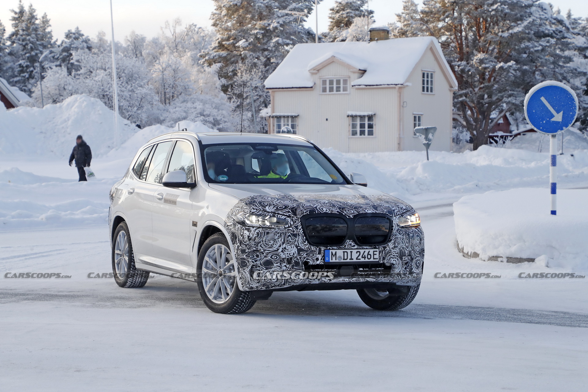 BMW Is Already Working On A Facelift For The 2022 iX3 EV