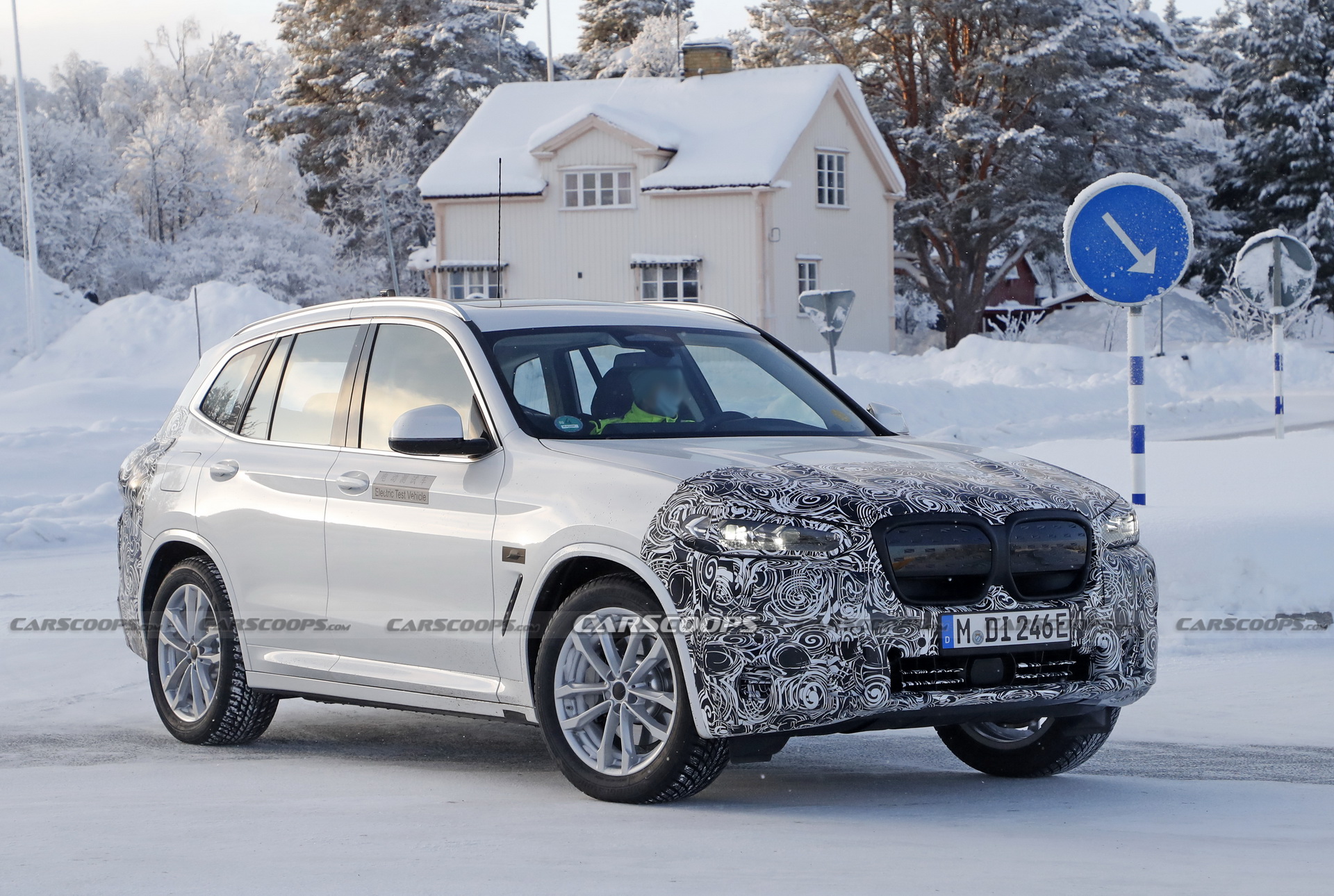 BMW Is Already Working On A Facelift For The 2022 iX3 EV