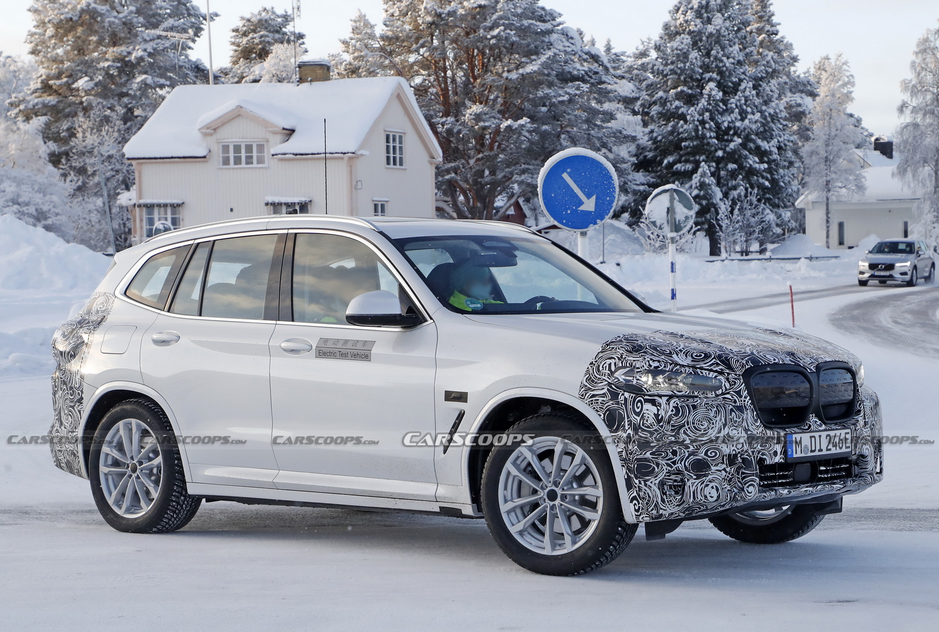 BMW Is Already Working On A Facelift For The 2022 iX3 EV