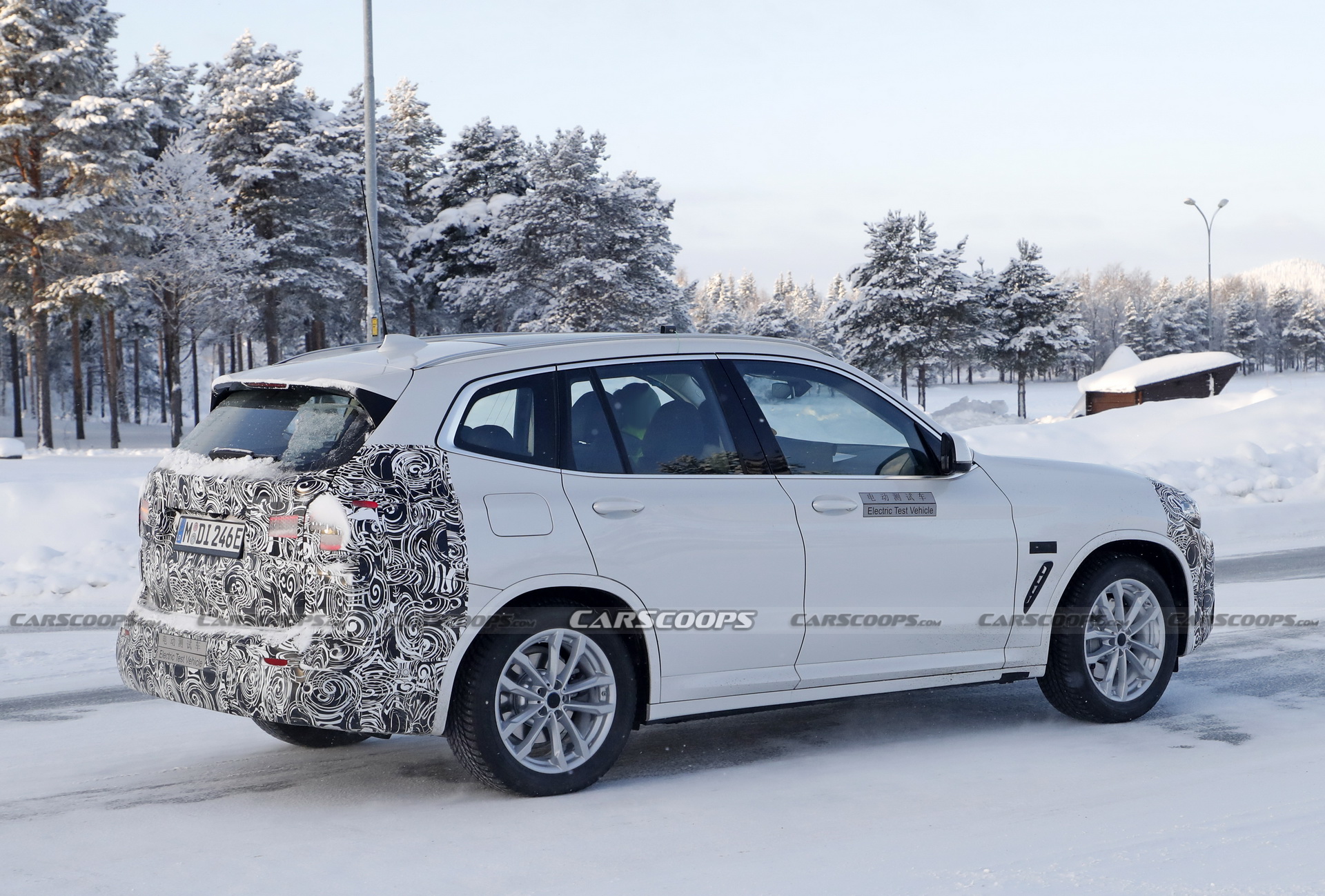 BMW Is Already Working On A Facelift For The 2022 iX3 EV