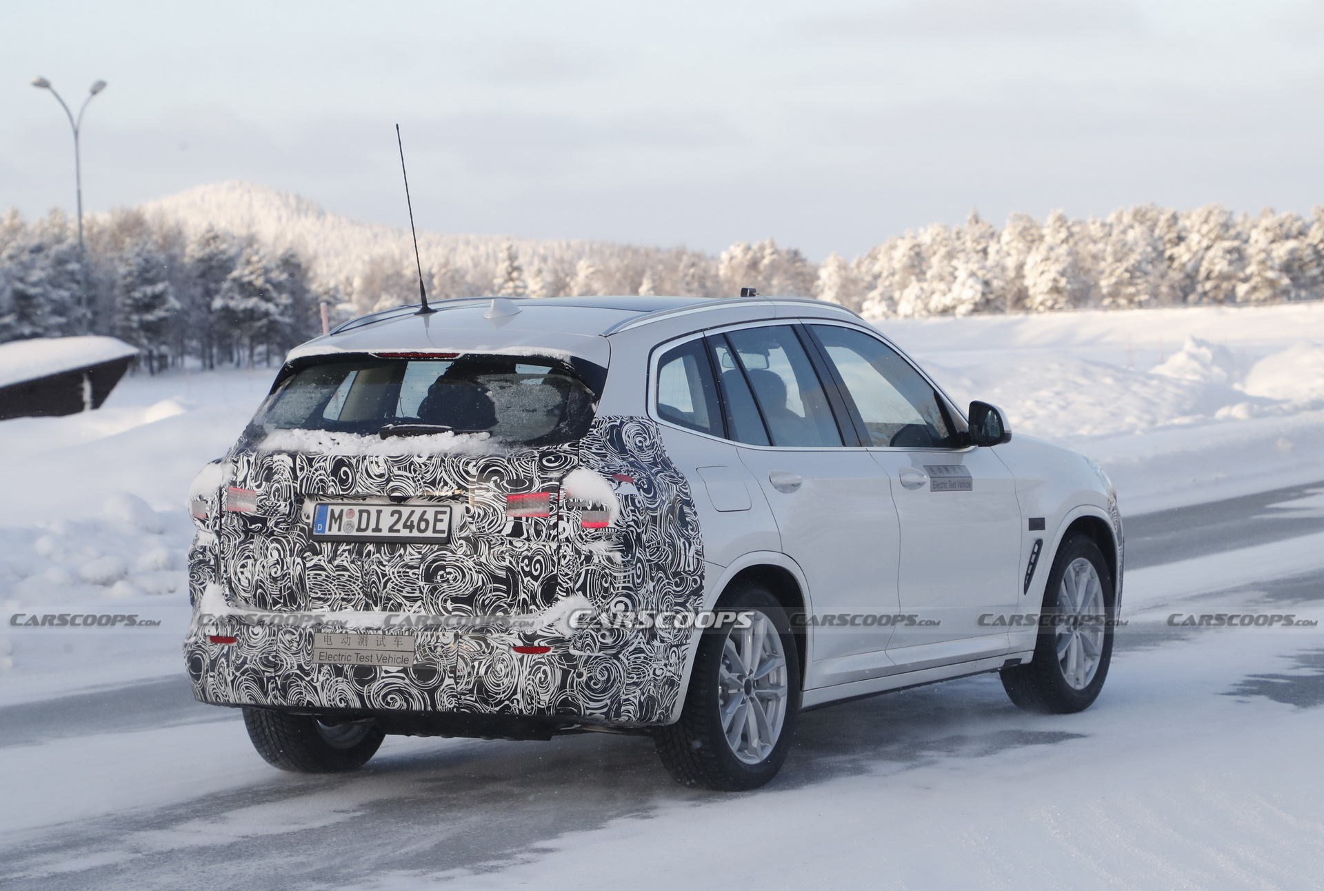 BMW Is Already Working On A Facelift For The 2022 iX3 EV