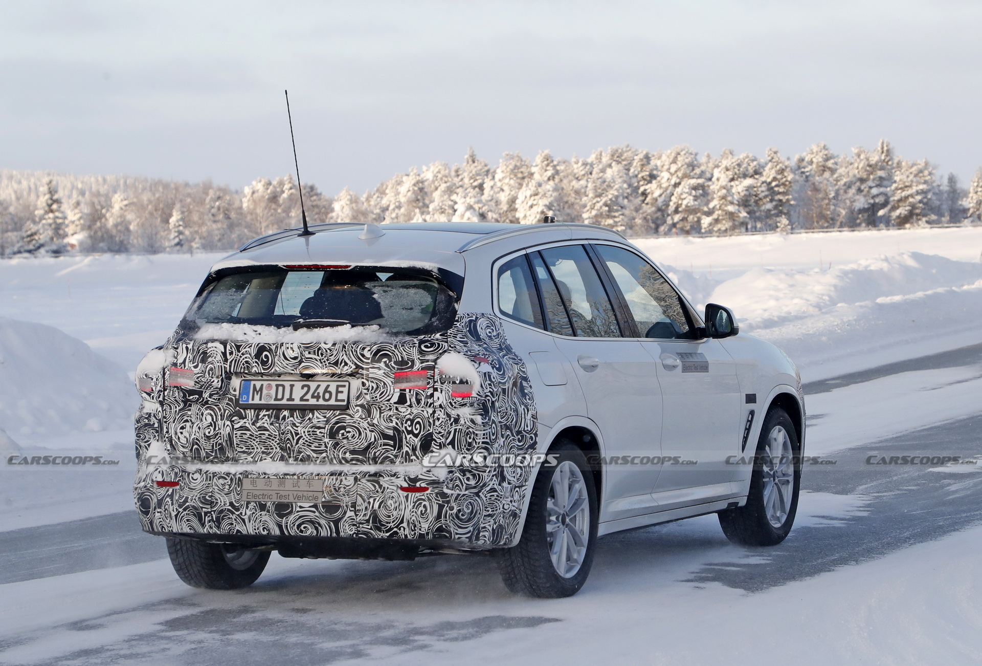 BMW Is Already Working On A Facelift For The 2022 iX3 EV