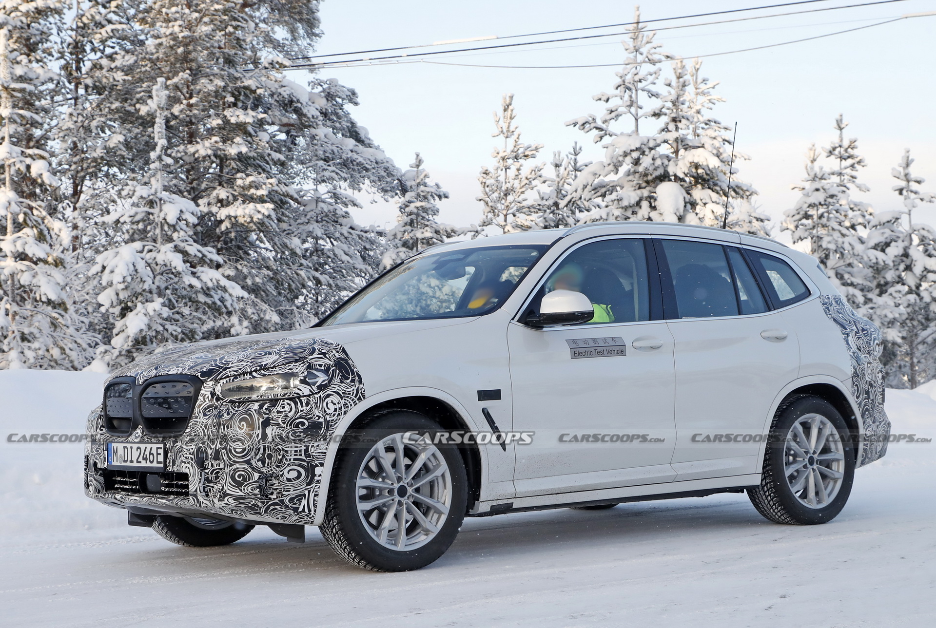 BMW Is Already Working On A Facelift For The 2022 iX3 EV