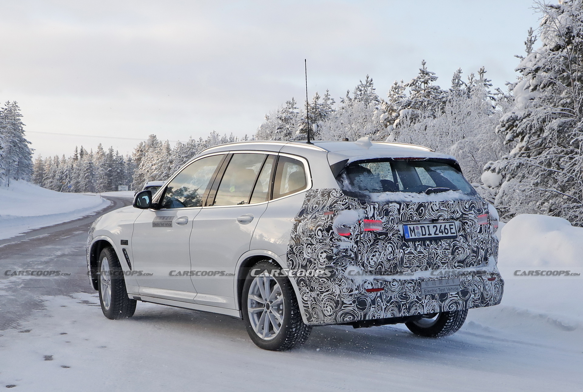 BMW Is Already Working On A Facelift For The 2022 iX3 EV