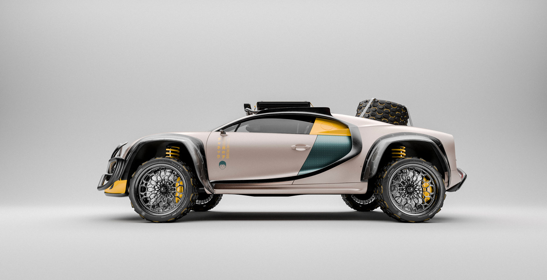 Dear Bugatti, Can You Please Make A Chiron Off-Roader Like This?
