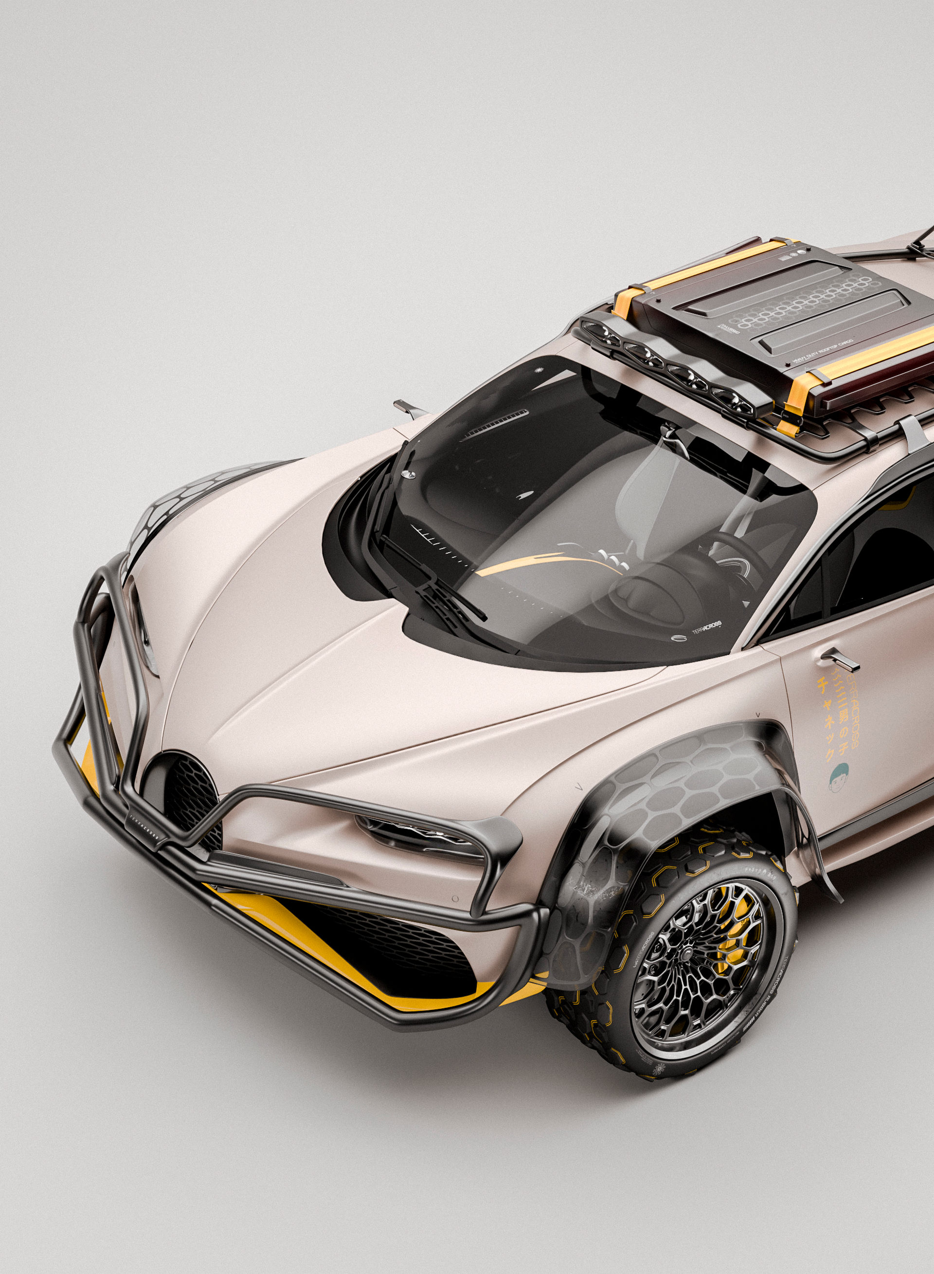 Dear Bugatti, Can You Please Make A Chiron Off-Roader Like This?