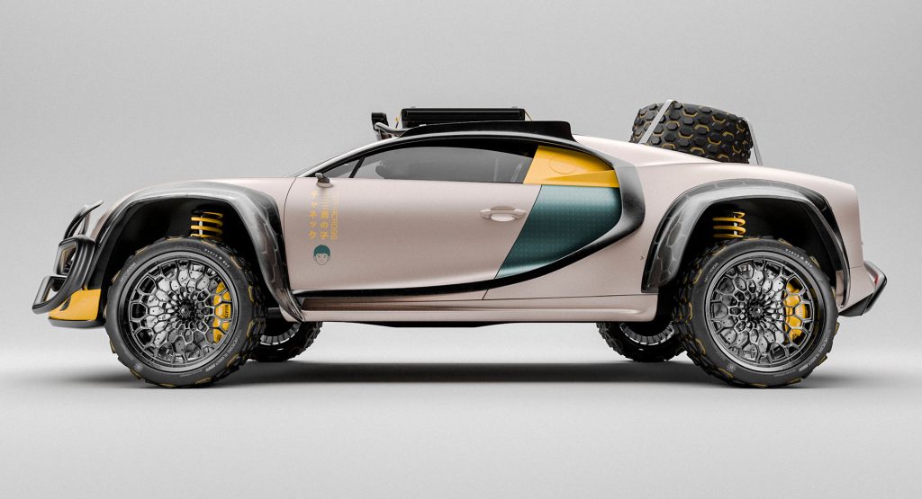 Dear Bugatti, Can You Please Make A Chiron Off-Roader Like This?