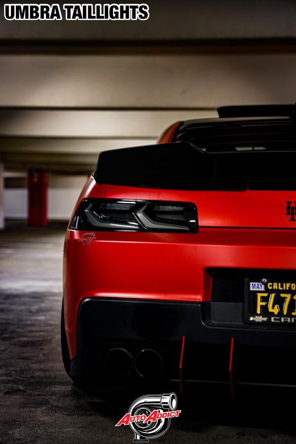 The Chevrolet Camaro Looks Pretty Good With C8 Corvette-Style Taillights