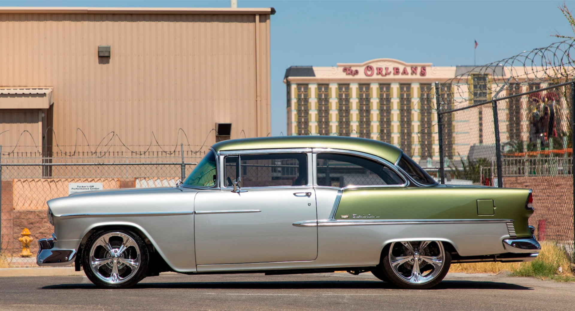 This 1955 Chevrolet Bel Air Restomod Looks Impeccable, Has A 525 HP V8
