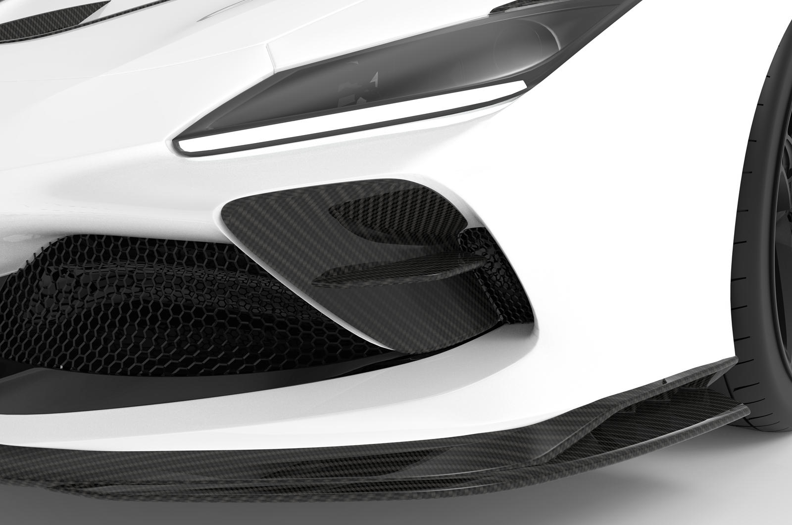 Ferrari F8 Tributo Amped Up With 3D-Printed Body Kit