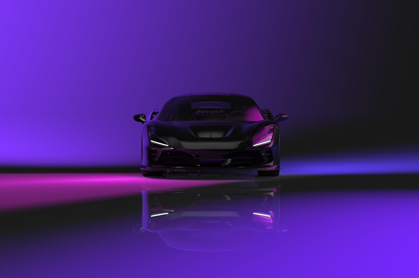 Ferrari F8 Tributo Amped Up With 3D-Printed Body Kit