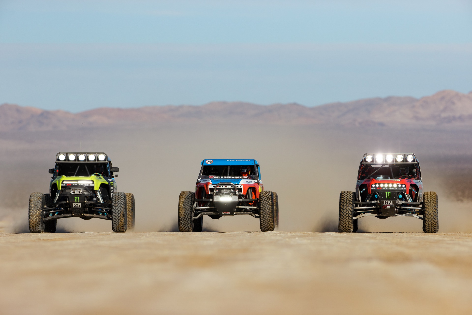 New Ford Bronco Race Trucks Heading To King Of The Hammers With All-Star Driver Lineup