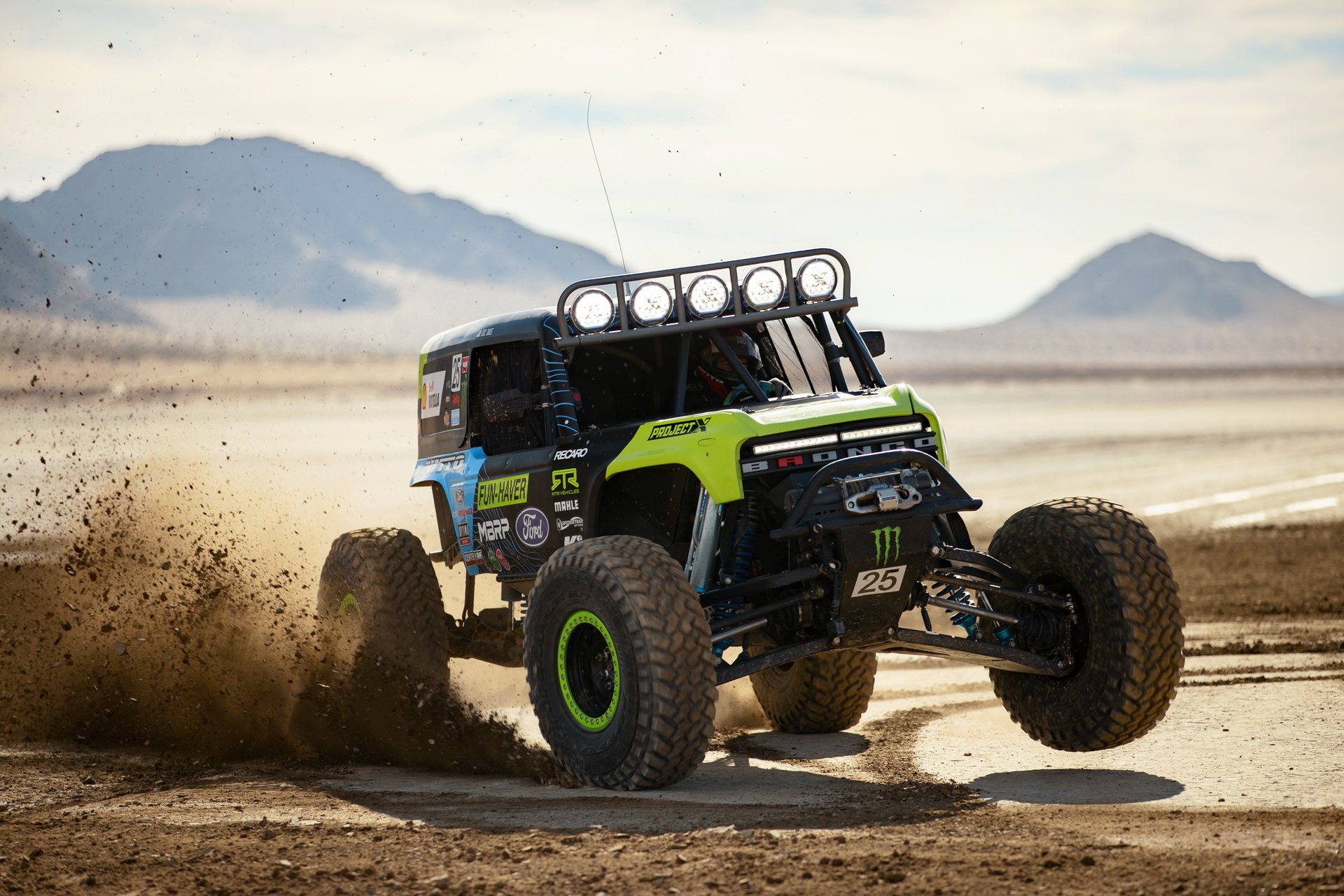 New Ford Bronco Race Trucks Heading To King Of The Hammers With All-Star Driver Lineup