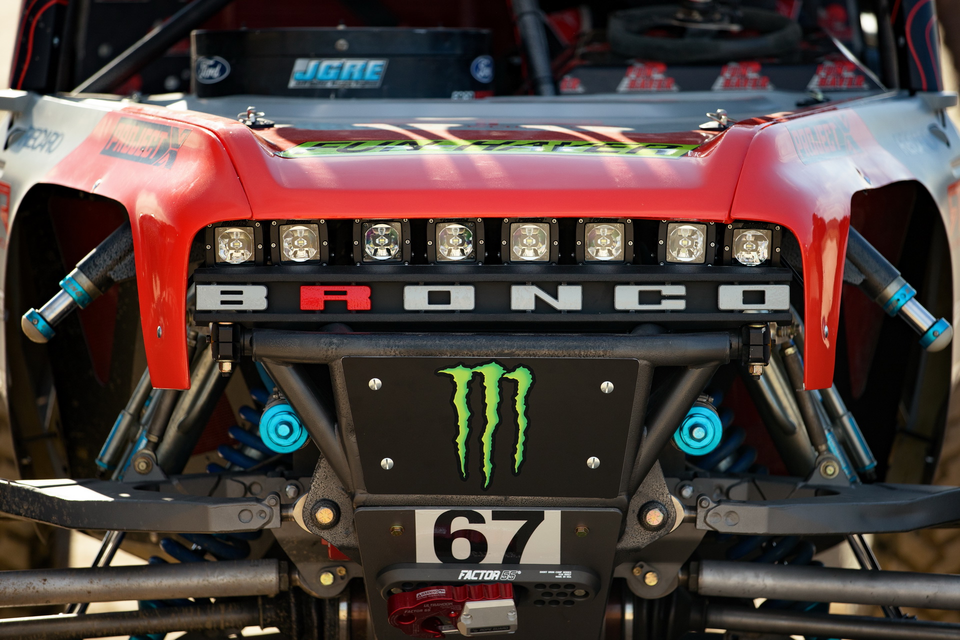 New Ford Bronco Race Trucks Heading To King Of The Hammers With All-Star Driver Lineup