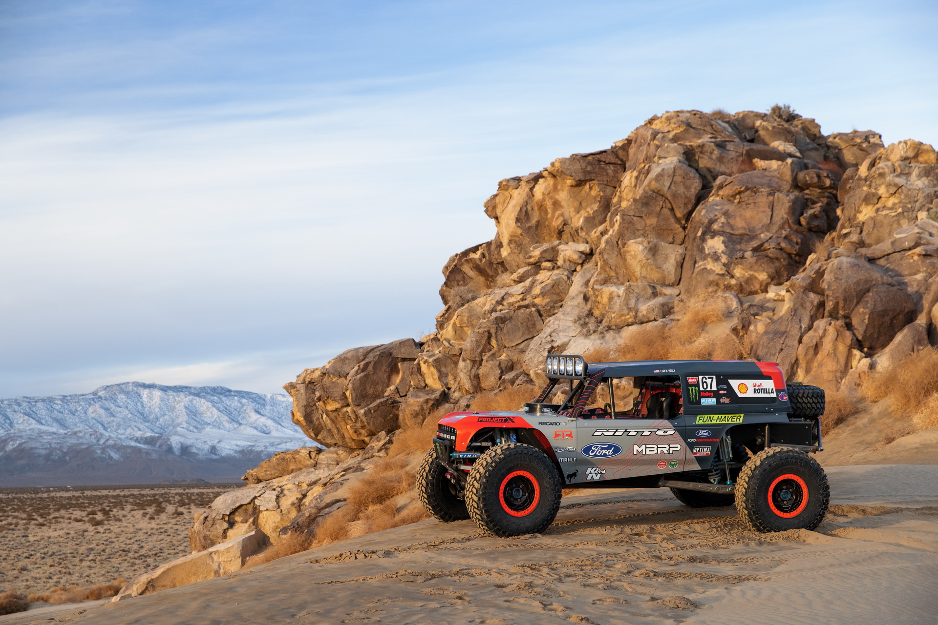 New Ford Bronco Race Trucks Heading To King Of The Hammers With All-Star Driver Lineup