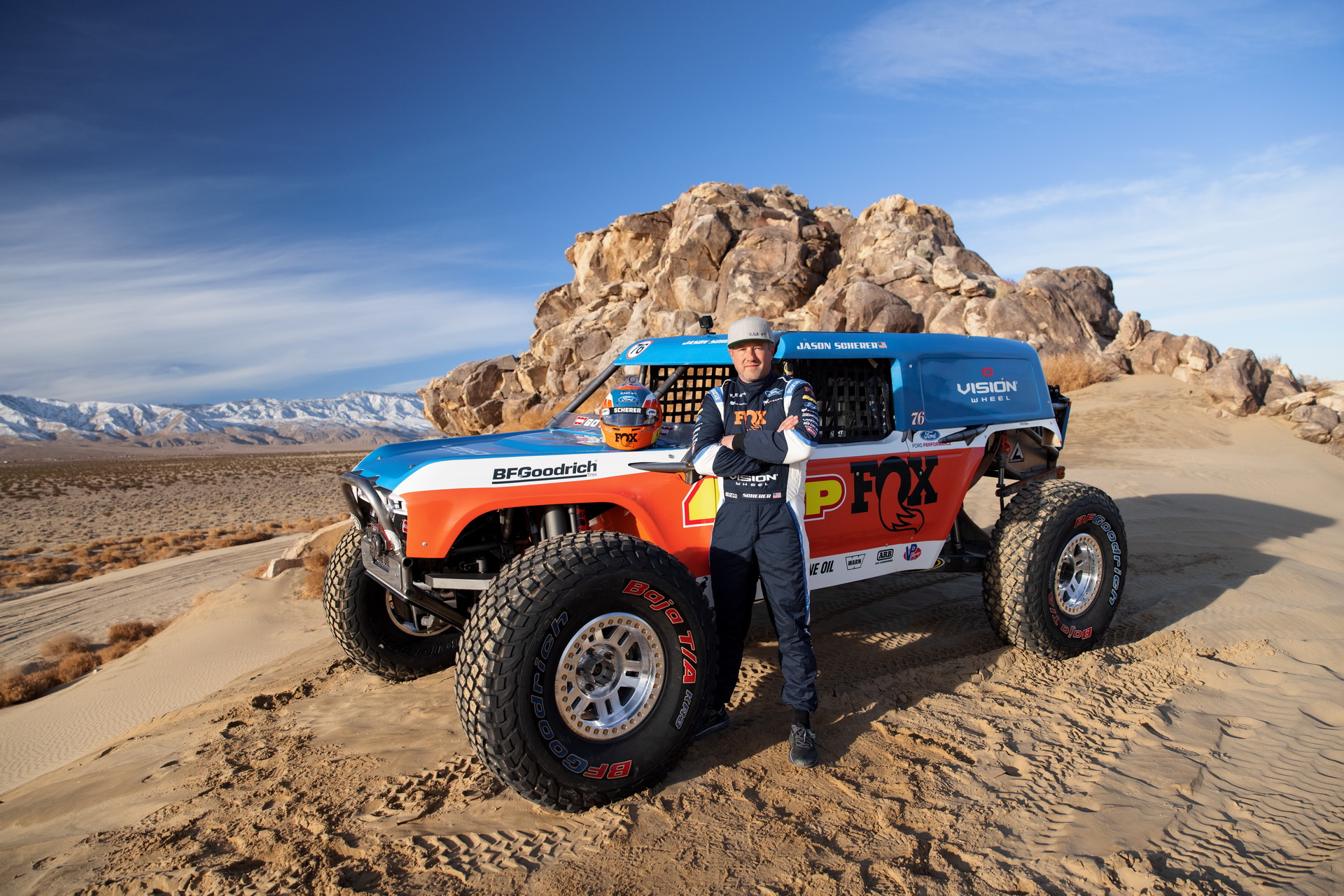 New Ford Bronco Race Trucks Heading To King Of The Hammers With All-Star Driver Lineup