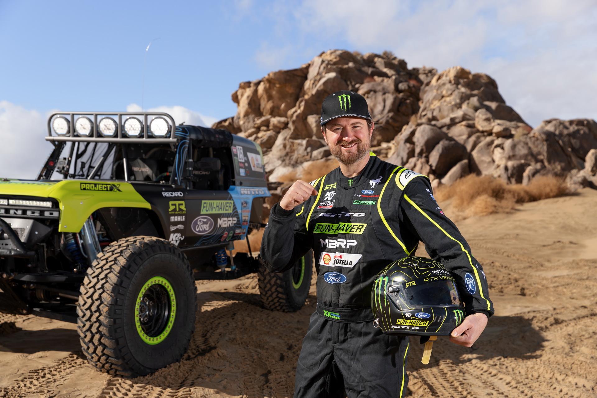 New Ford Bronco Race Trucks Heading To King Of The Hammers With All-Star Driver Lineup