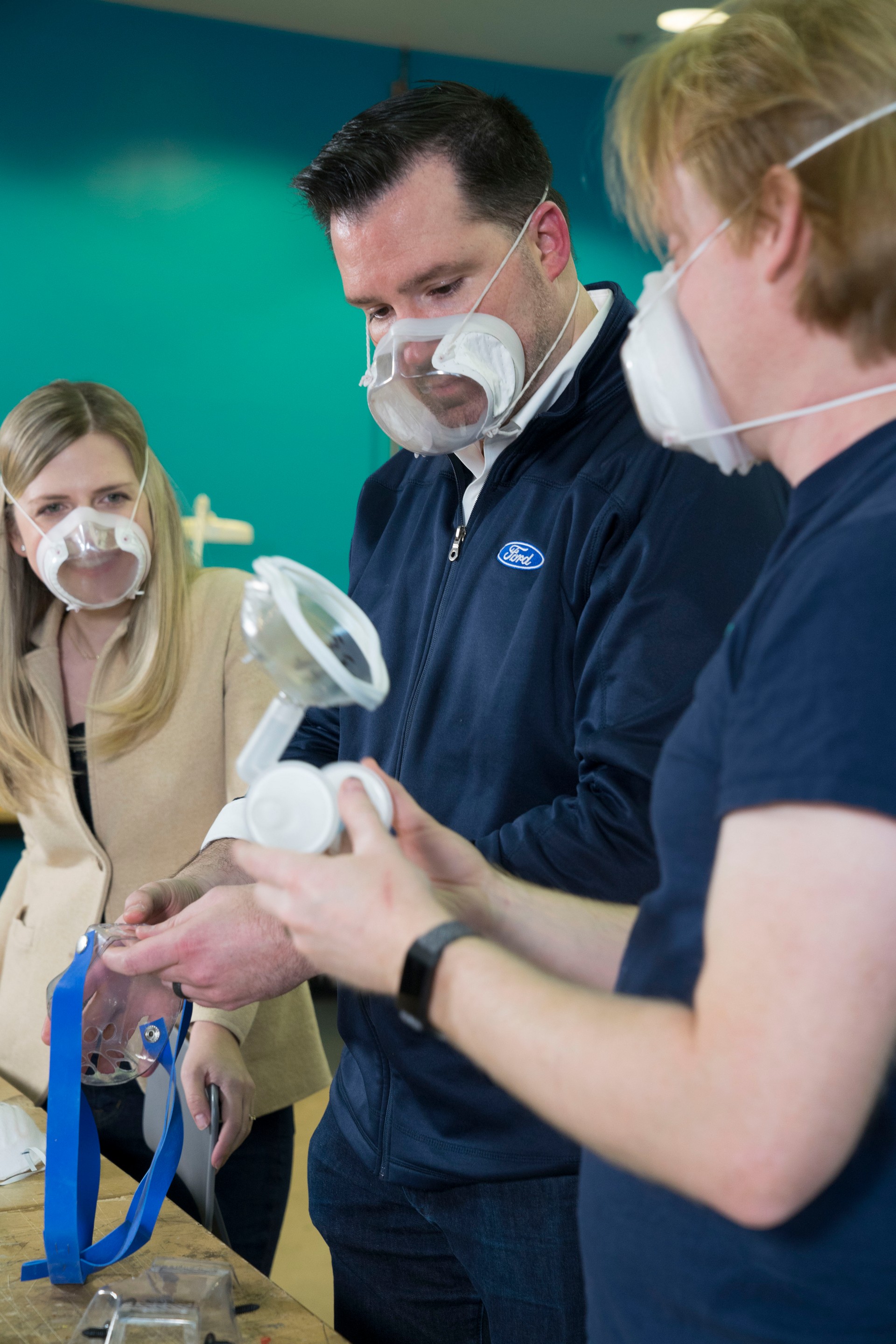 Ford Develops Clear N95 Masks And Cheap Air Filtration Kit In Battle Against COVID-19