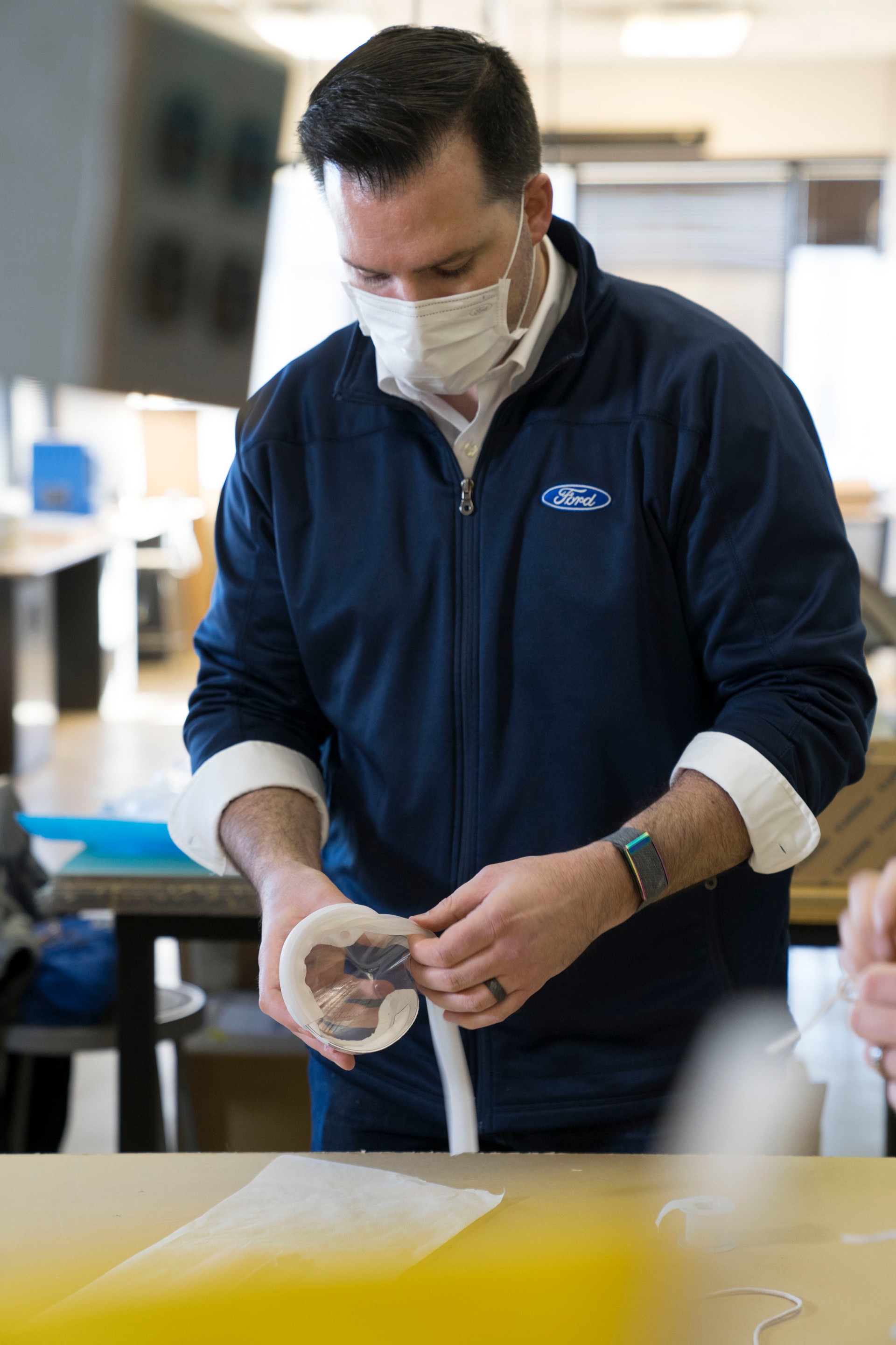 Ford Develops Clear N95 Masks And Cheap Air Filtration Kit In Battle Against COVID-19