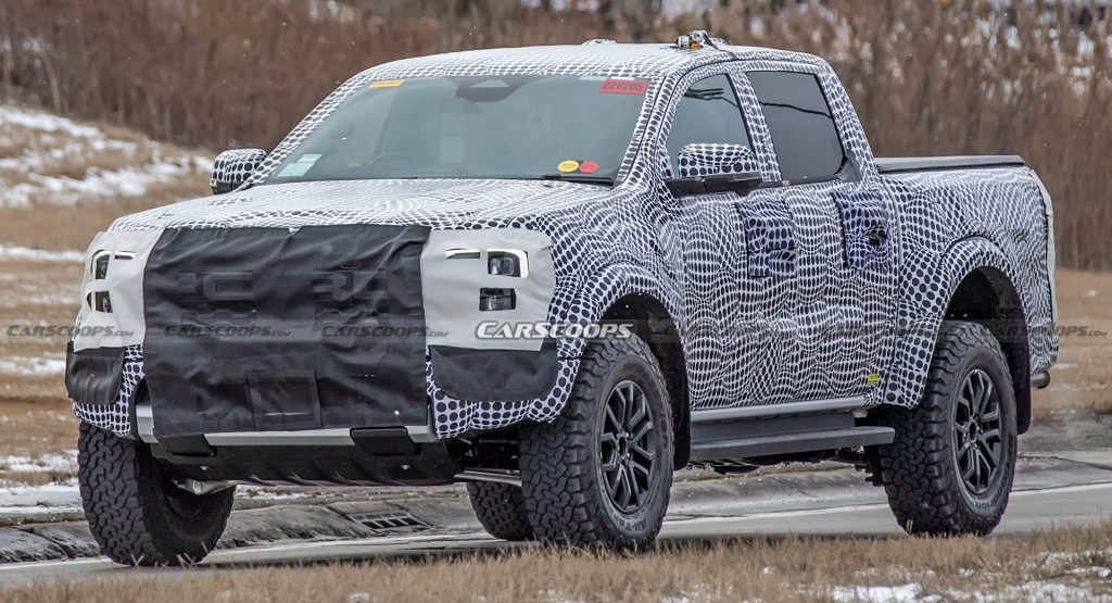  Ford’s Next-Gen Ranger Raptor Makes Spy Debut Next To Bronco Warthog