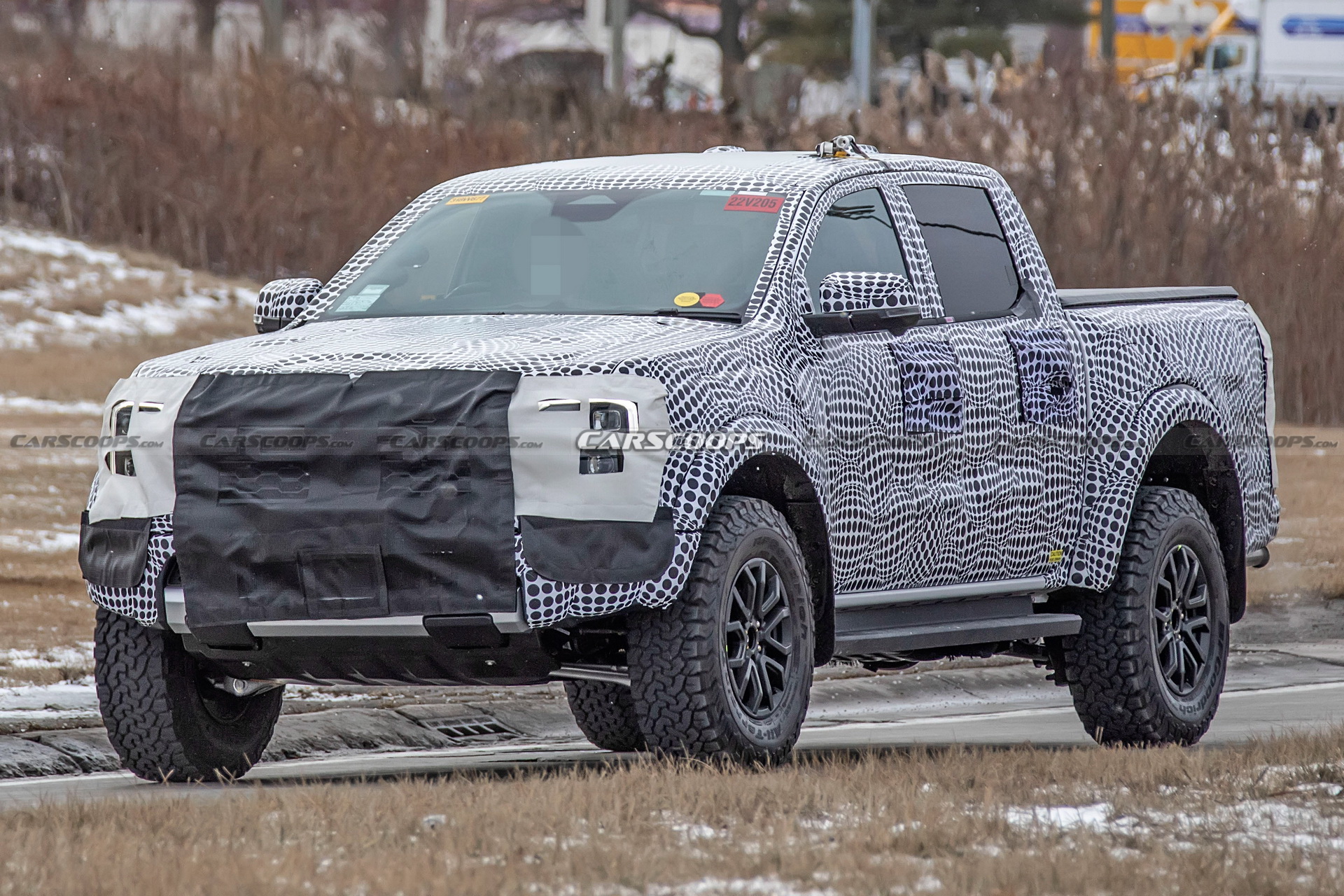 Ford’s Next-Gen Ranger Raptor Makes Spy Debut Next To Bronco Warthog