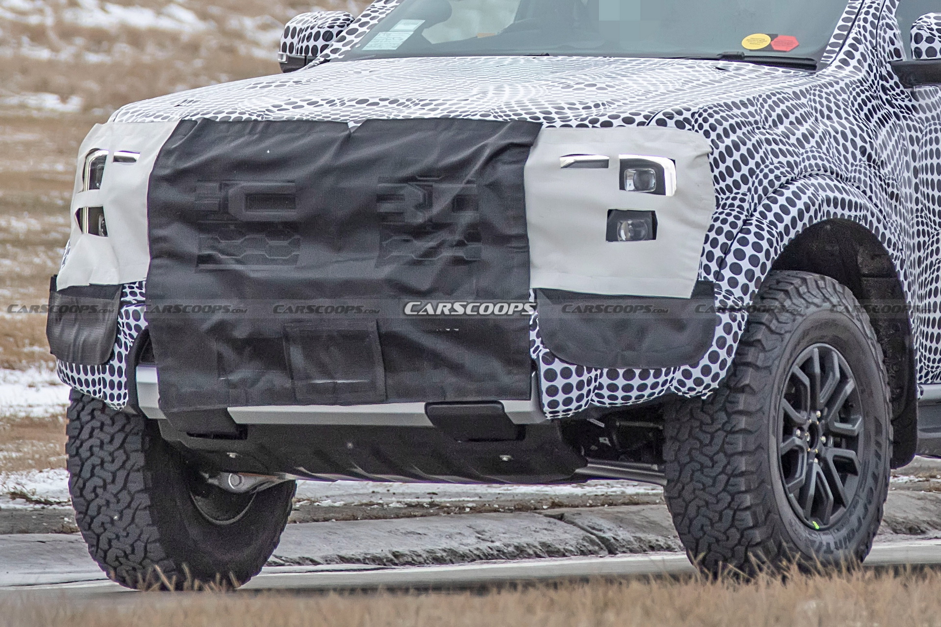 Ford’s Next-Gen Ranger Raptor Makes Spy Debut Next To Bronco Warthog
